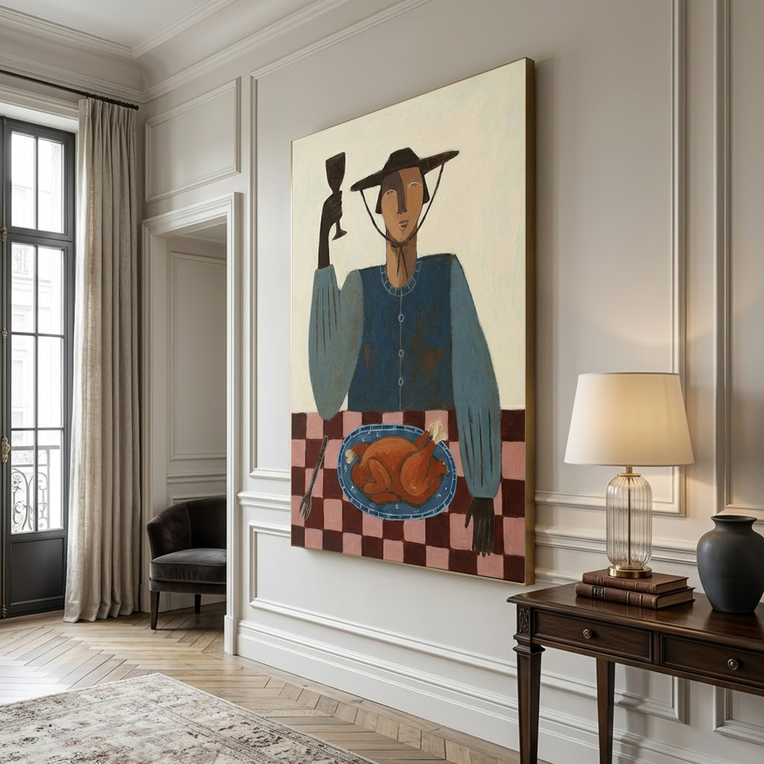 Vintage Americana Art #VA052
