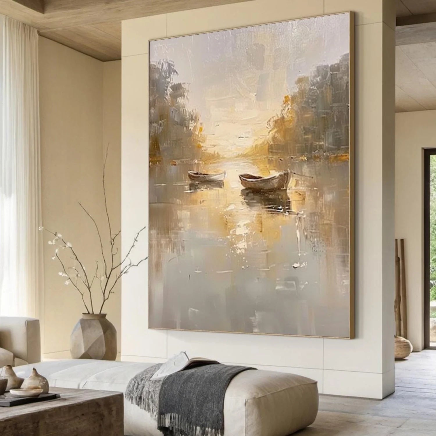 Sea & Sky Abstract Wall Art #MS231