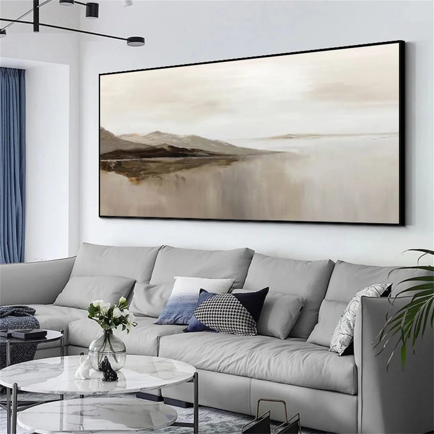 Minimalist Mountain Canvas Art #MM391
