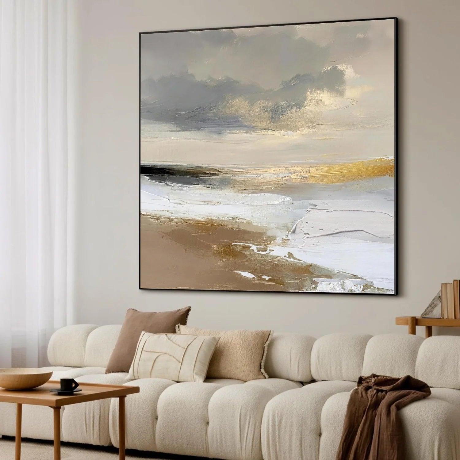 Sea & Sky Abstract Wall Art #MS226