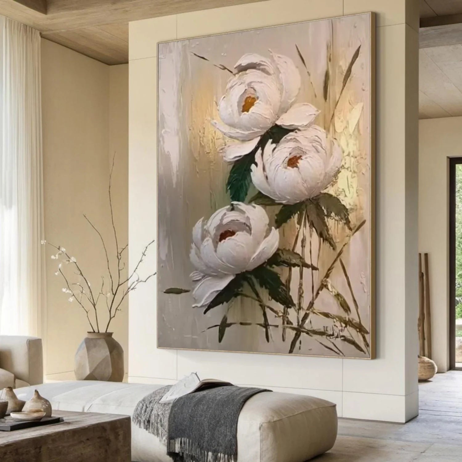 Flower & Tree Abstract Wall Art #ML199
