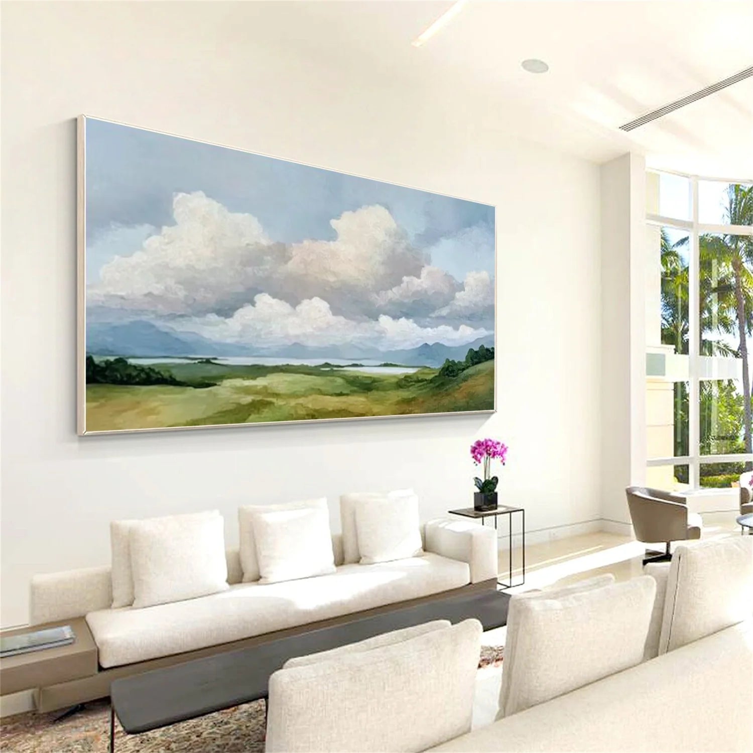 Sea & Sky Abstract Wall Art #MS196