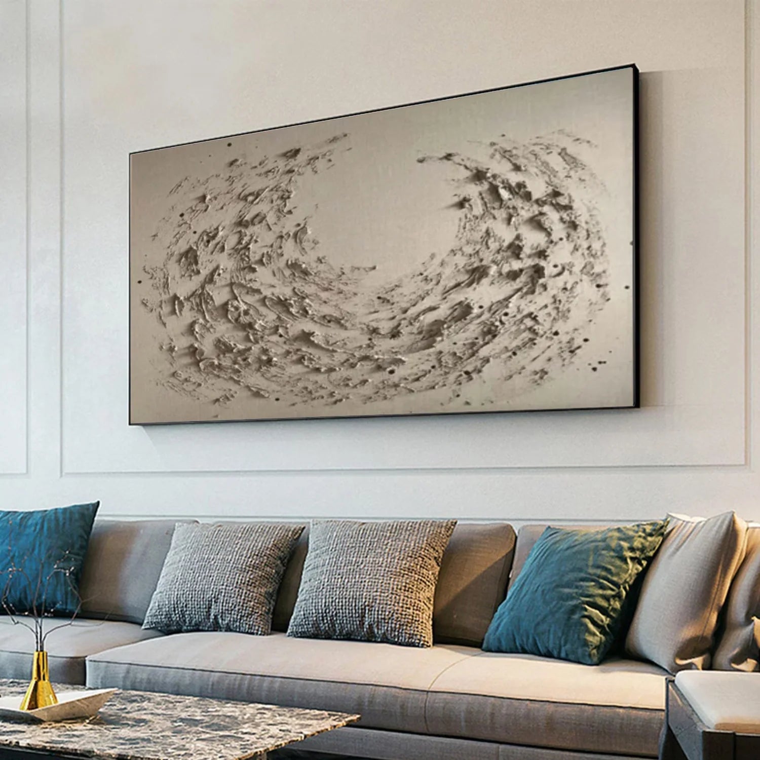 Minimalist Textured Canvas Art #MM320