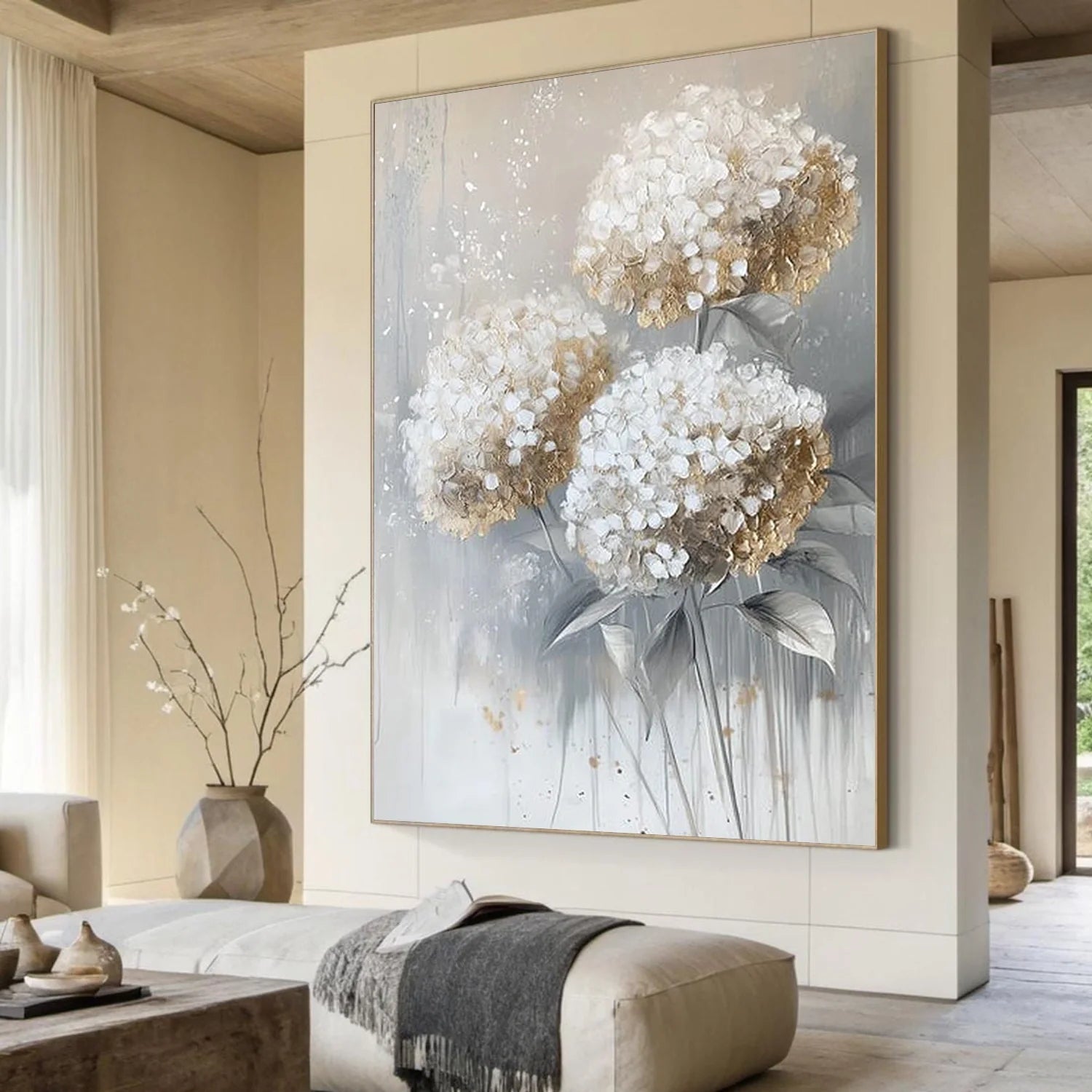 Flower & Tree Abstract Wall Art #ML247