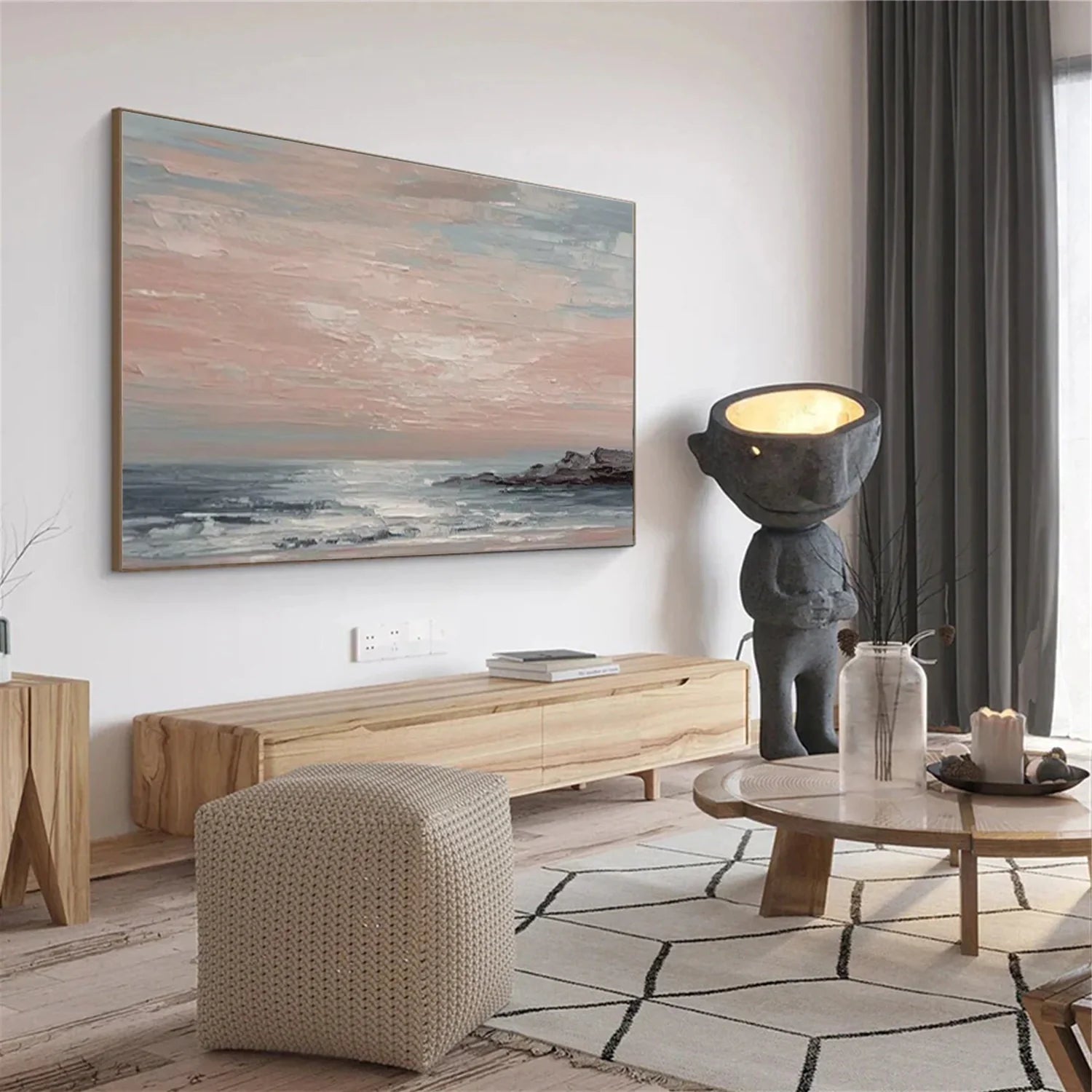 Sea & Sky Abstract Wall Art #MS260