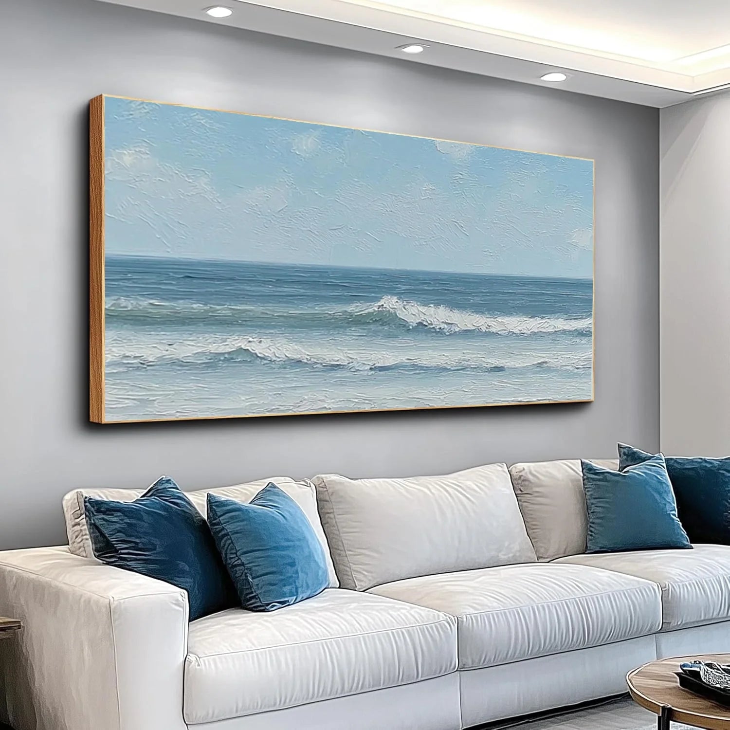 Sea & Sky Abstract Wall Art #MS255