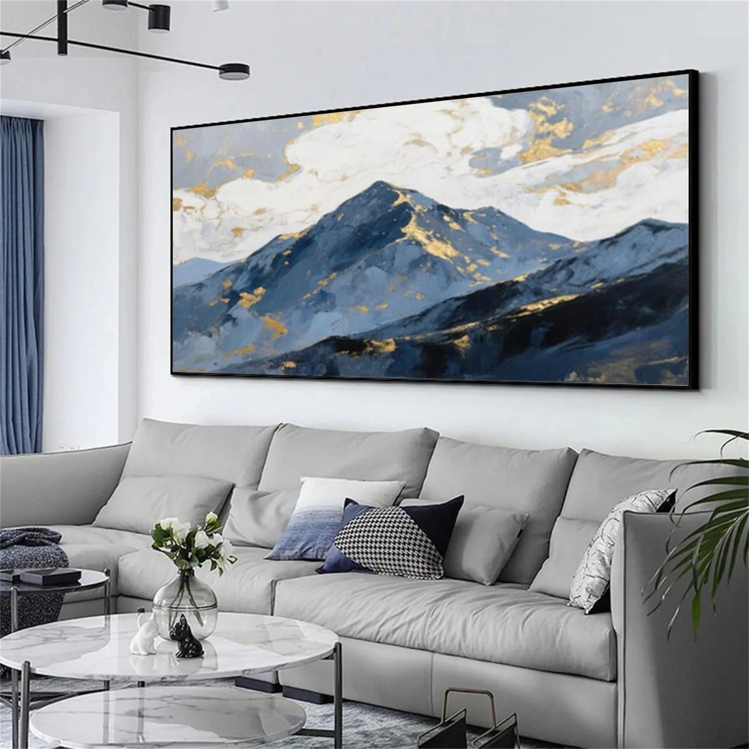 Minimalist Mountain Canvas Art #MM342