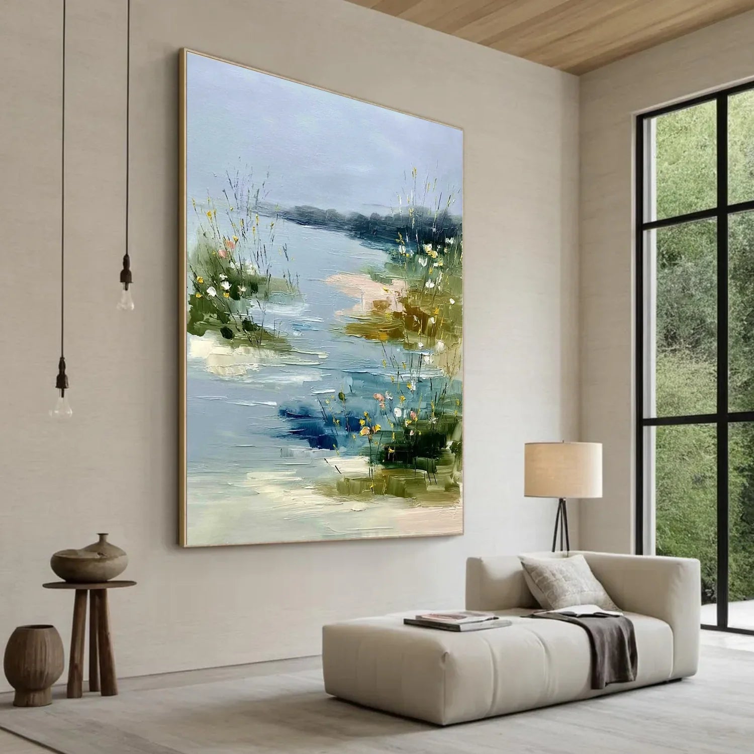 Sea & Sky Abstract Wall Art #MS280