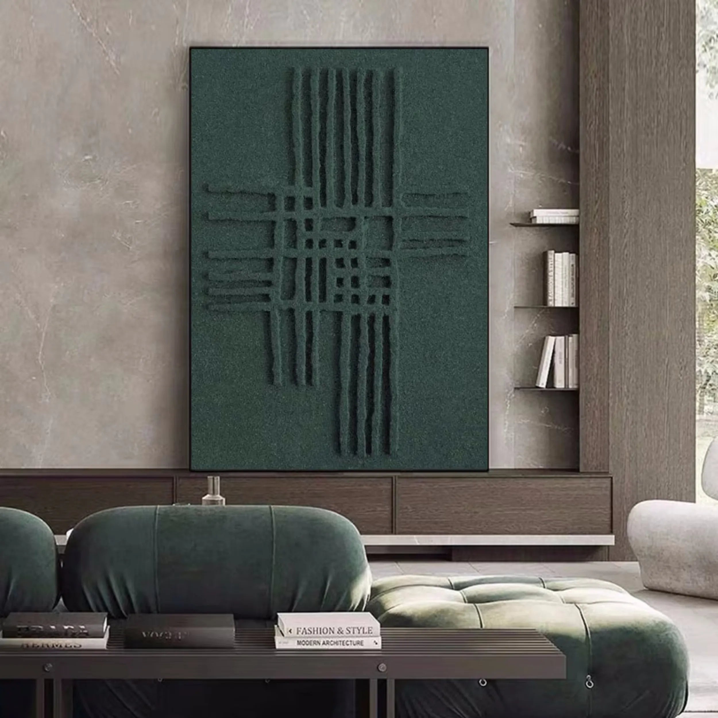 Green Texture Art #GT024