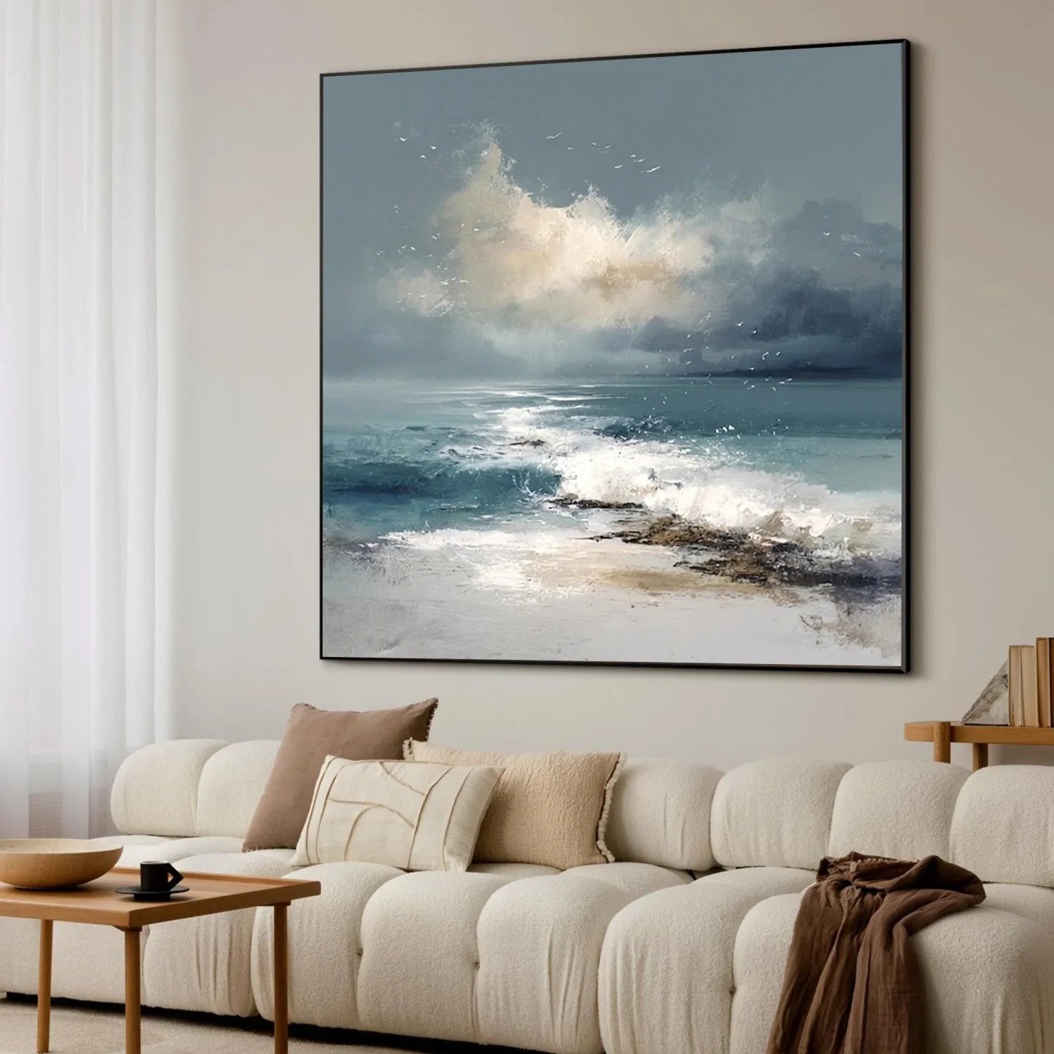 Sea & Sky Abstract Wall Art #MS293