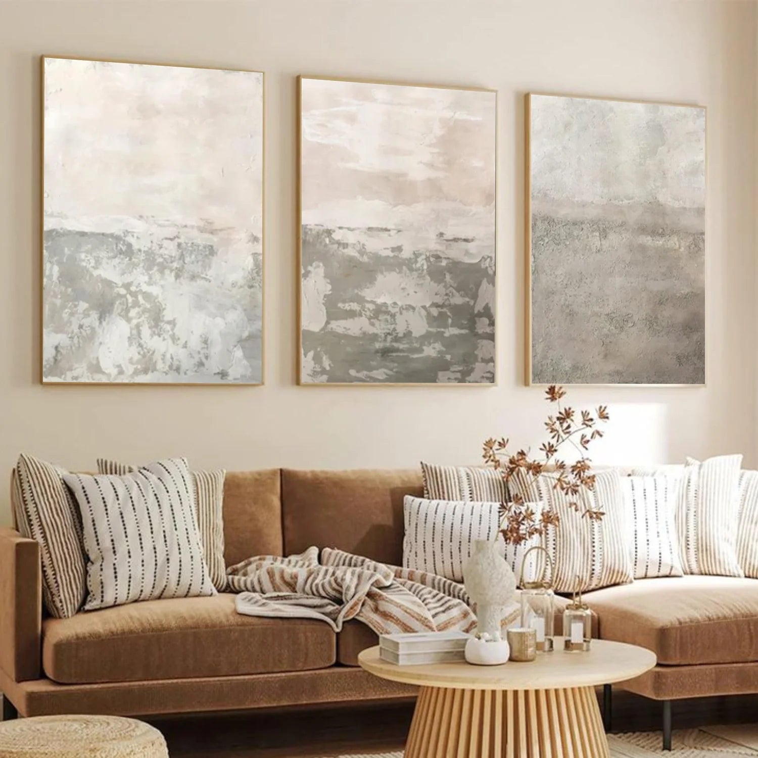 Wabi Sabi Canvas Art Set of 3 #WS889
