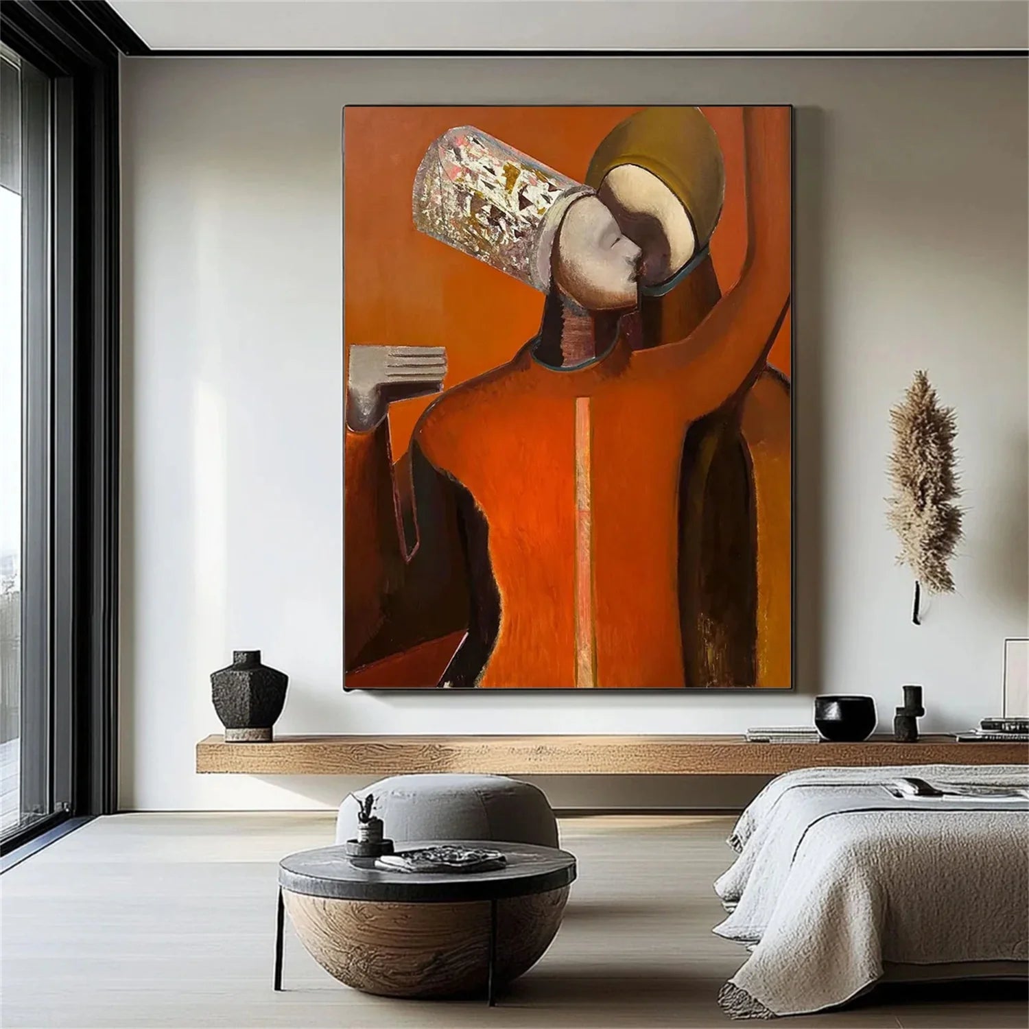 Abstract Portrait Wall Art #AP060