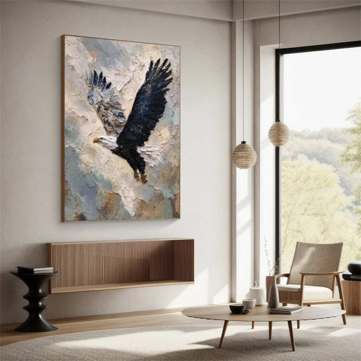 Abstract Animal Textured Wall Art #AL146