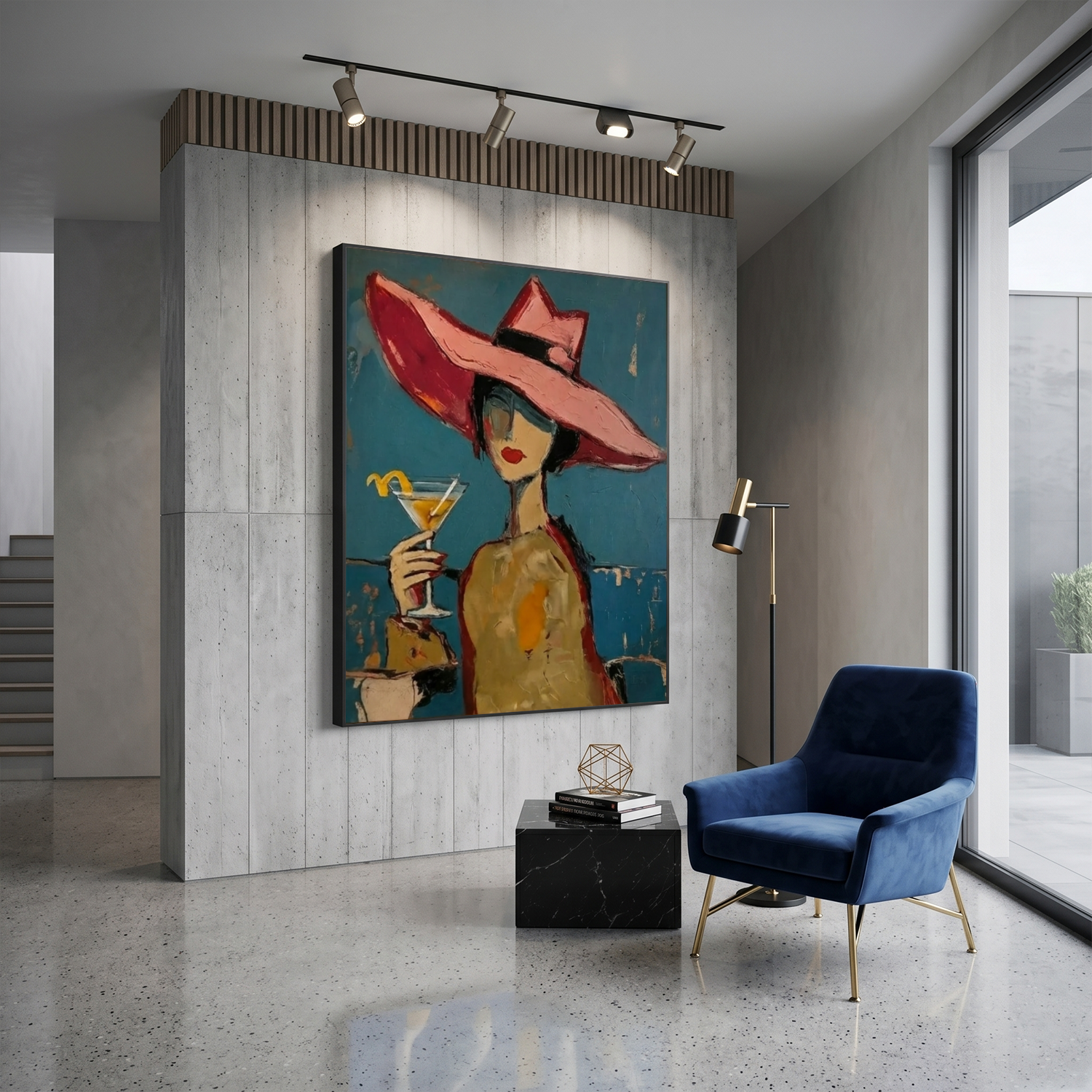 Vintage Americana Art #VA053