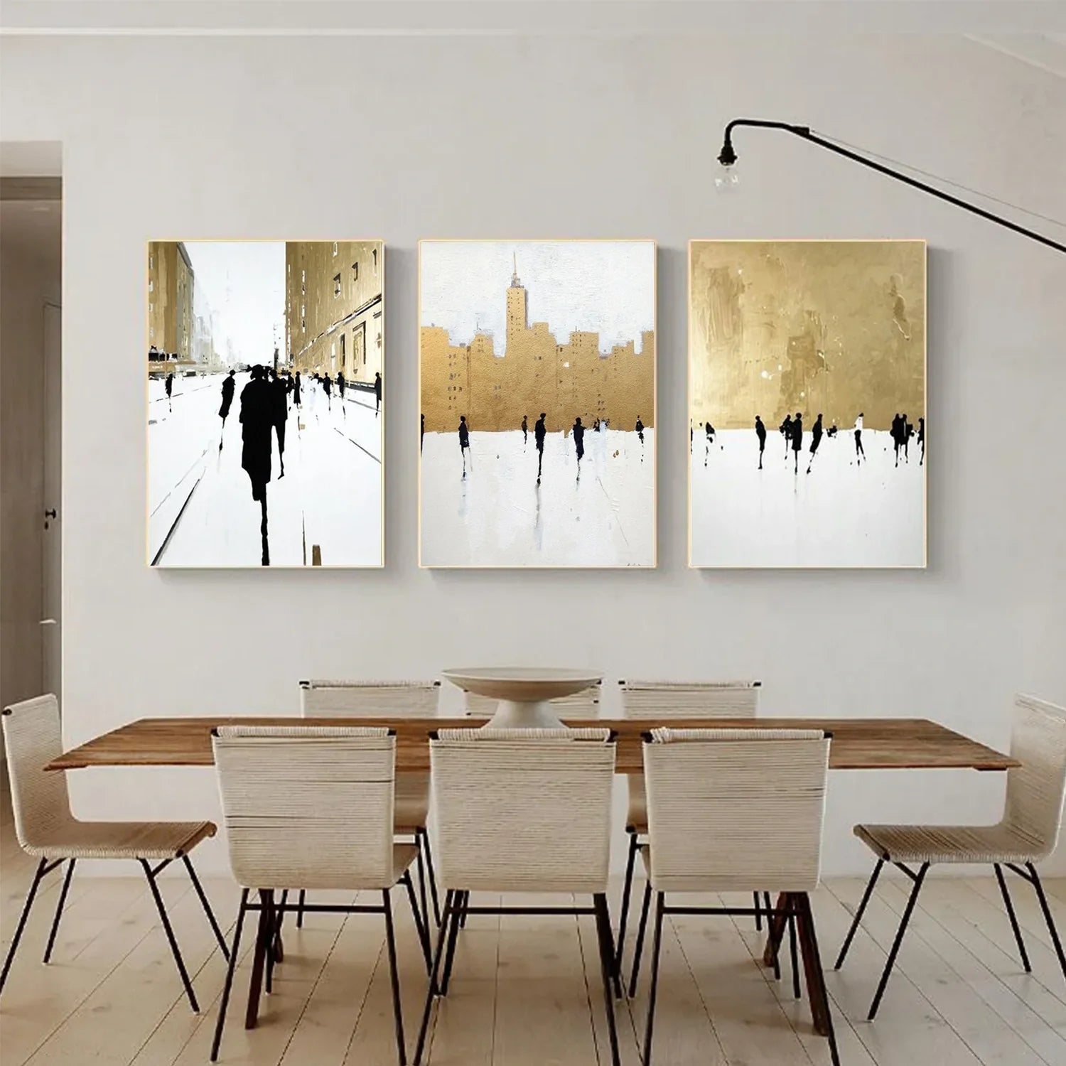 Abstract Portrait Wall Art Set of 3 #AP066