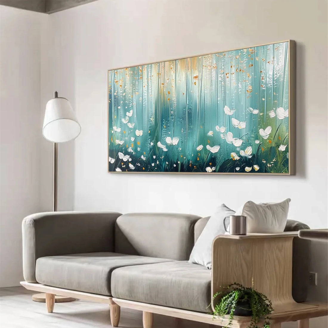 Flower & Tree Abstract Wall Art #ML252
