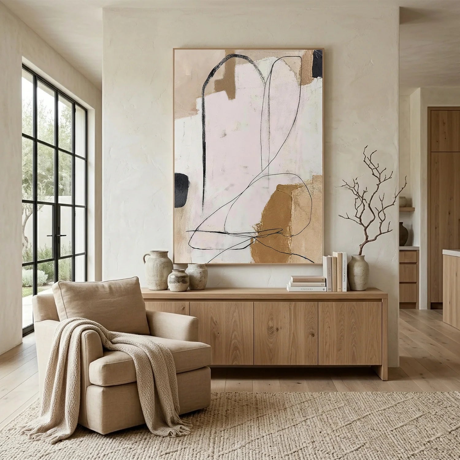 Abstract Canvas Art #WS1065