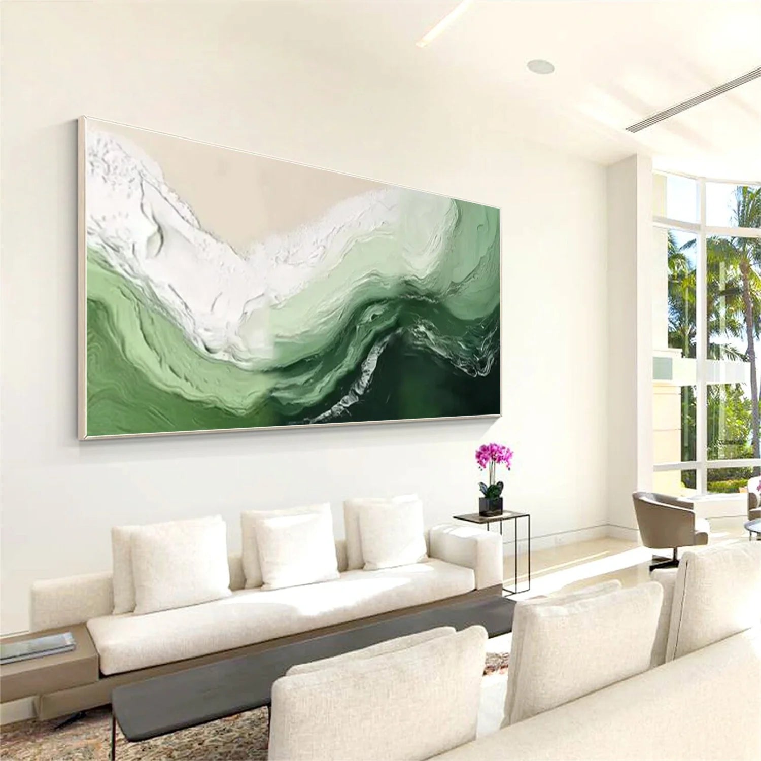 Sea & Sky Abstract Wall Art #MS251