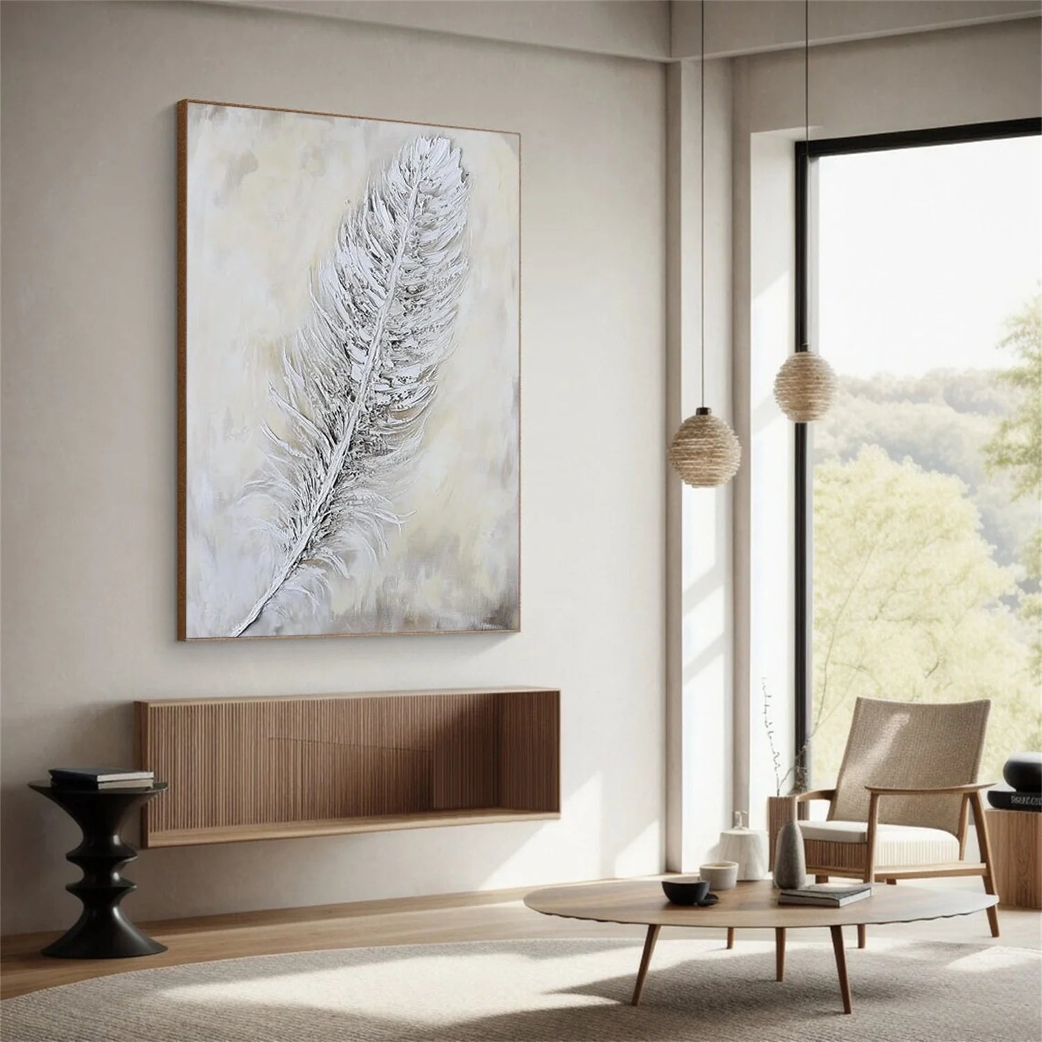 Flower & Tree Abstract Wall Art #ML249