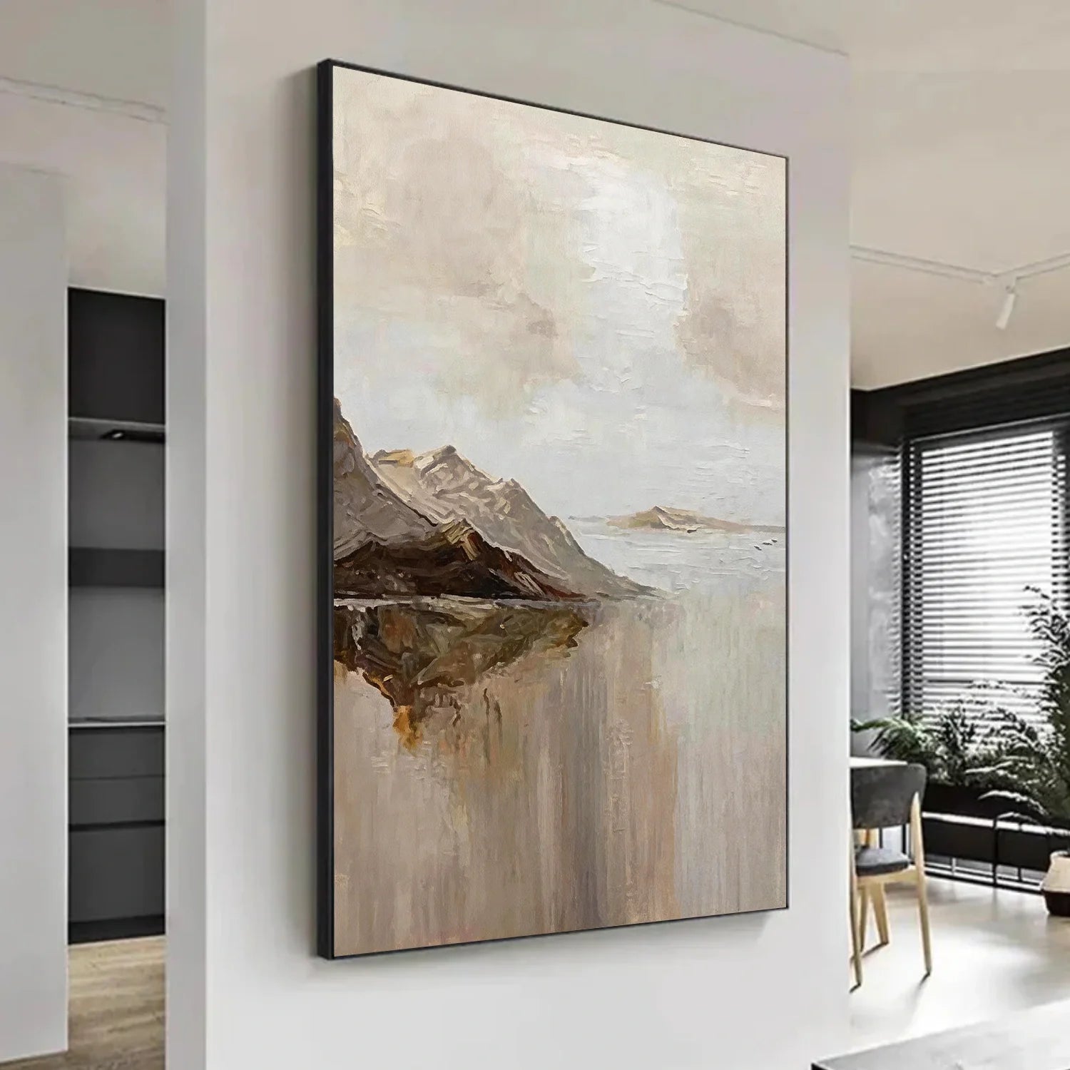 Minimalist Mountain Canvas Art #MM393