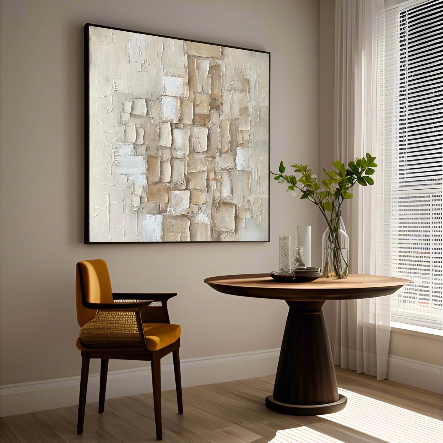 Abstract Textured Canvas Art #WS822