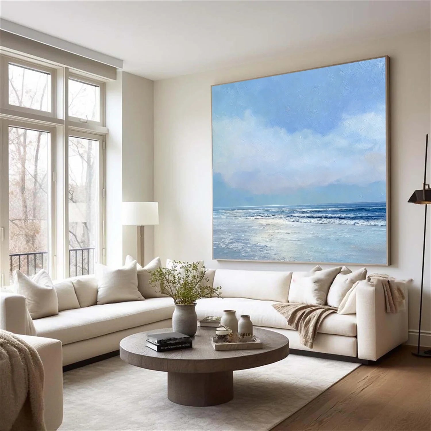Sea & Sky Abstract Wall Art #MS292