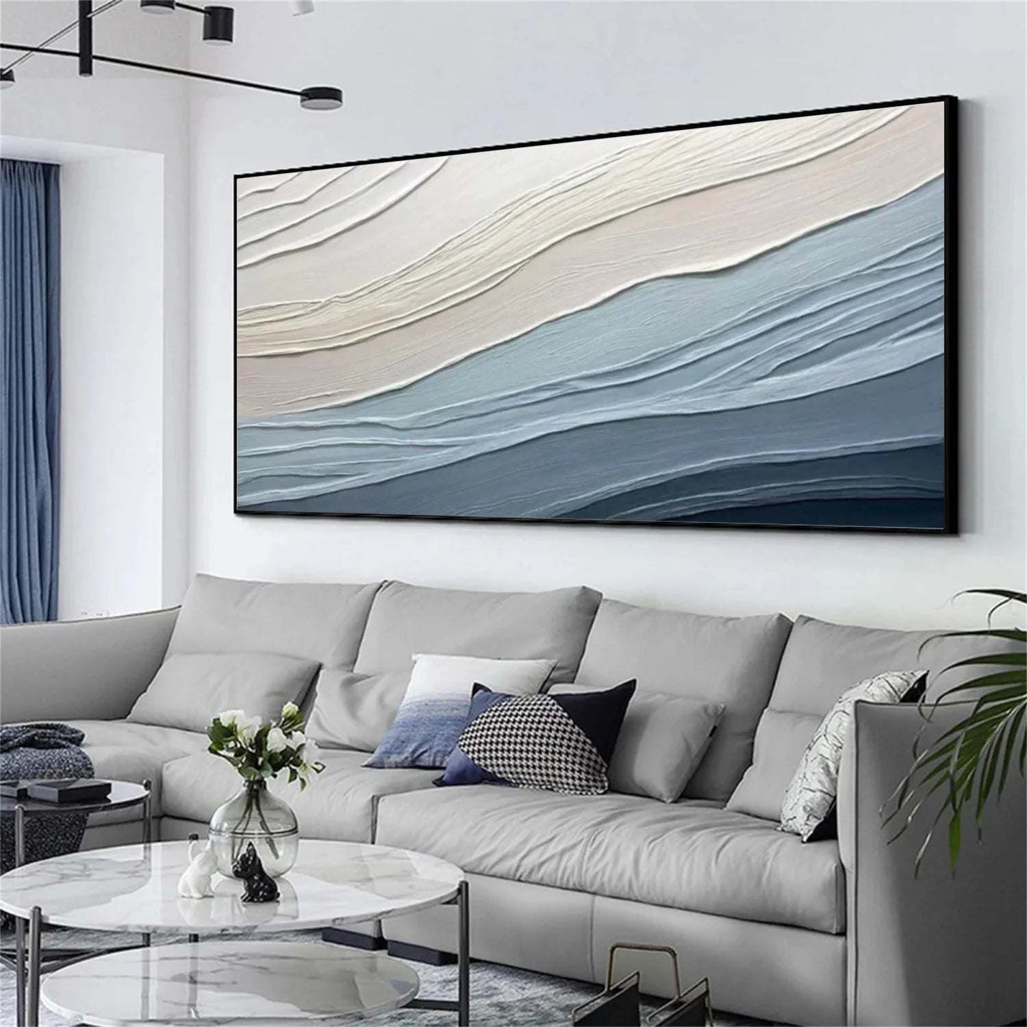 Minimalist Textured Canvas Art #MM289