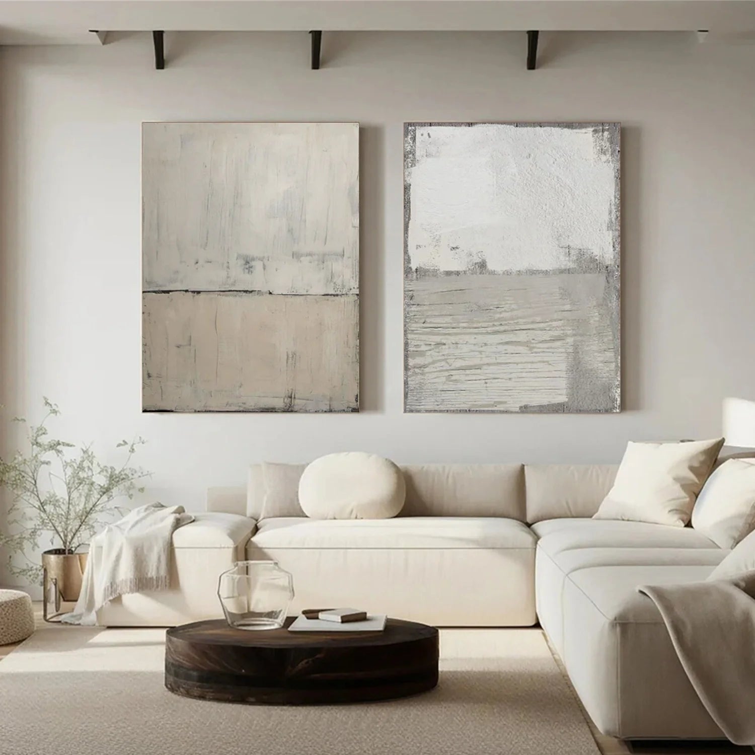 Wabi Sabi Canvas Art Set of 2 #WS725