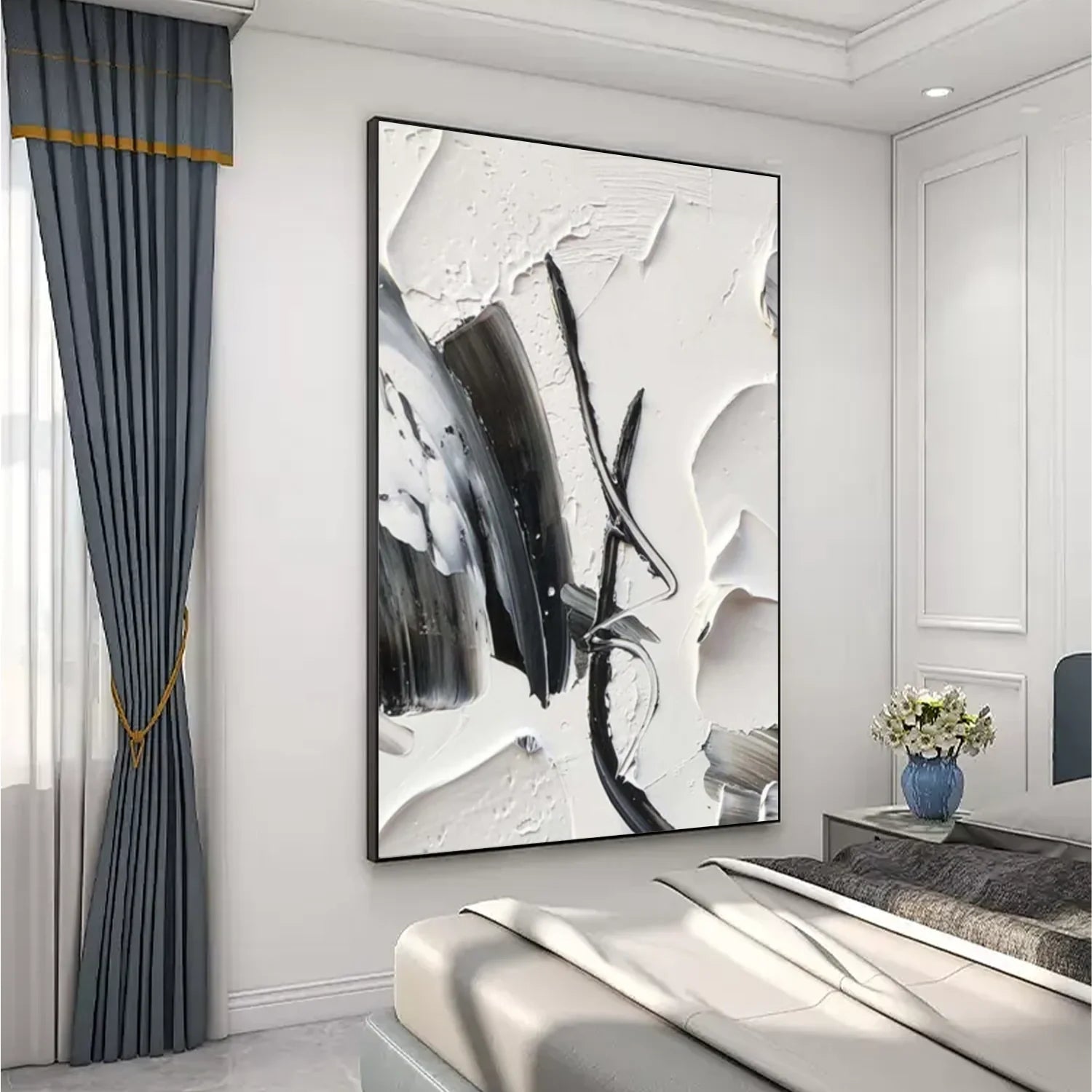 Minimalist Textured Canvas Art #MM317