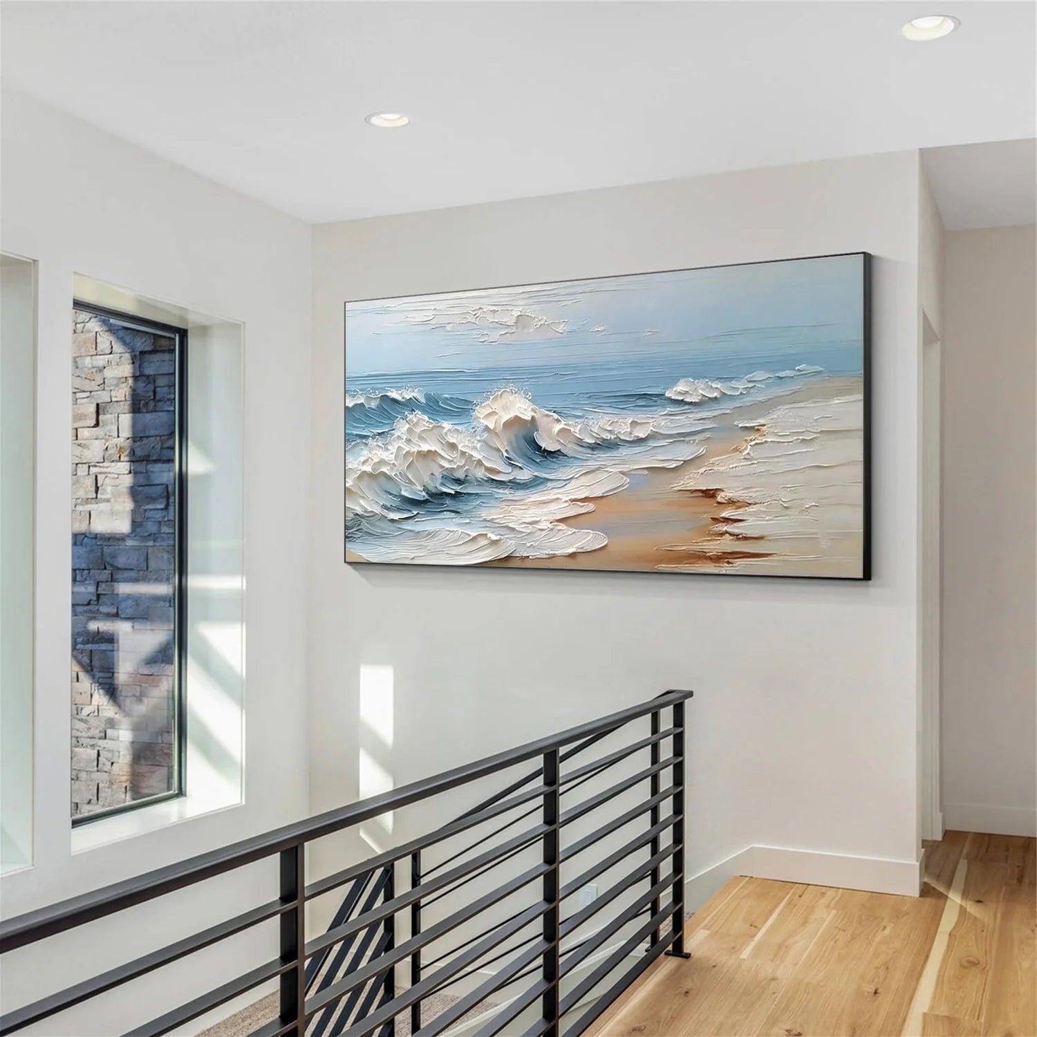 Sea & Sky Abstract Wall Art #MS296