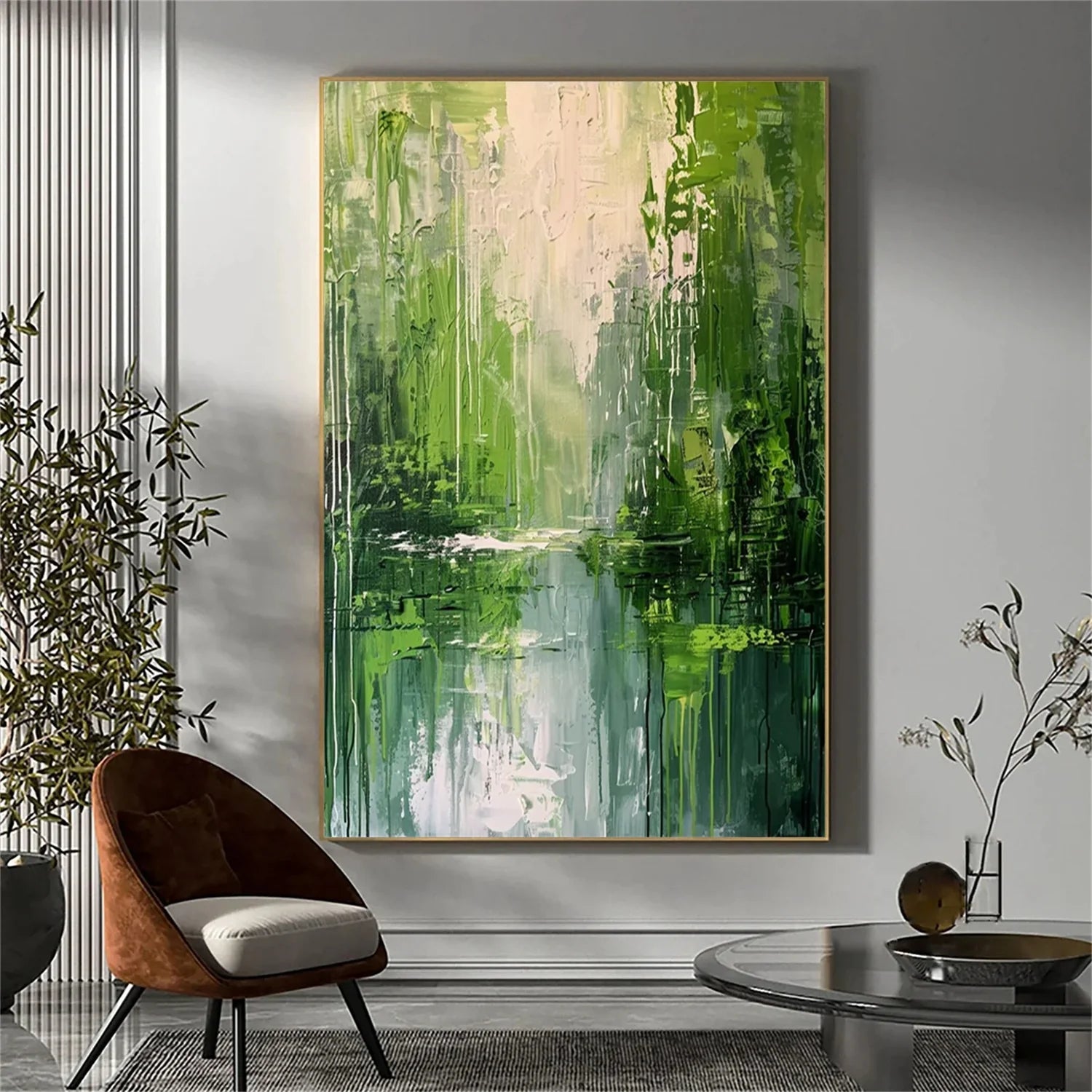 Tree Abstract Textured Wall Art #ML074