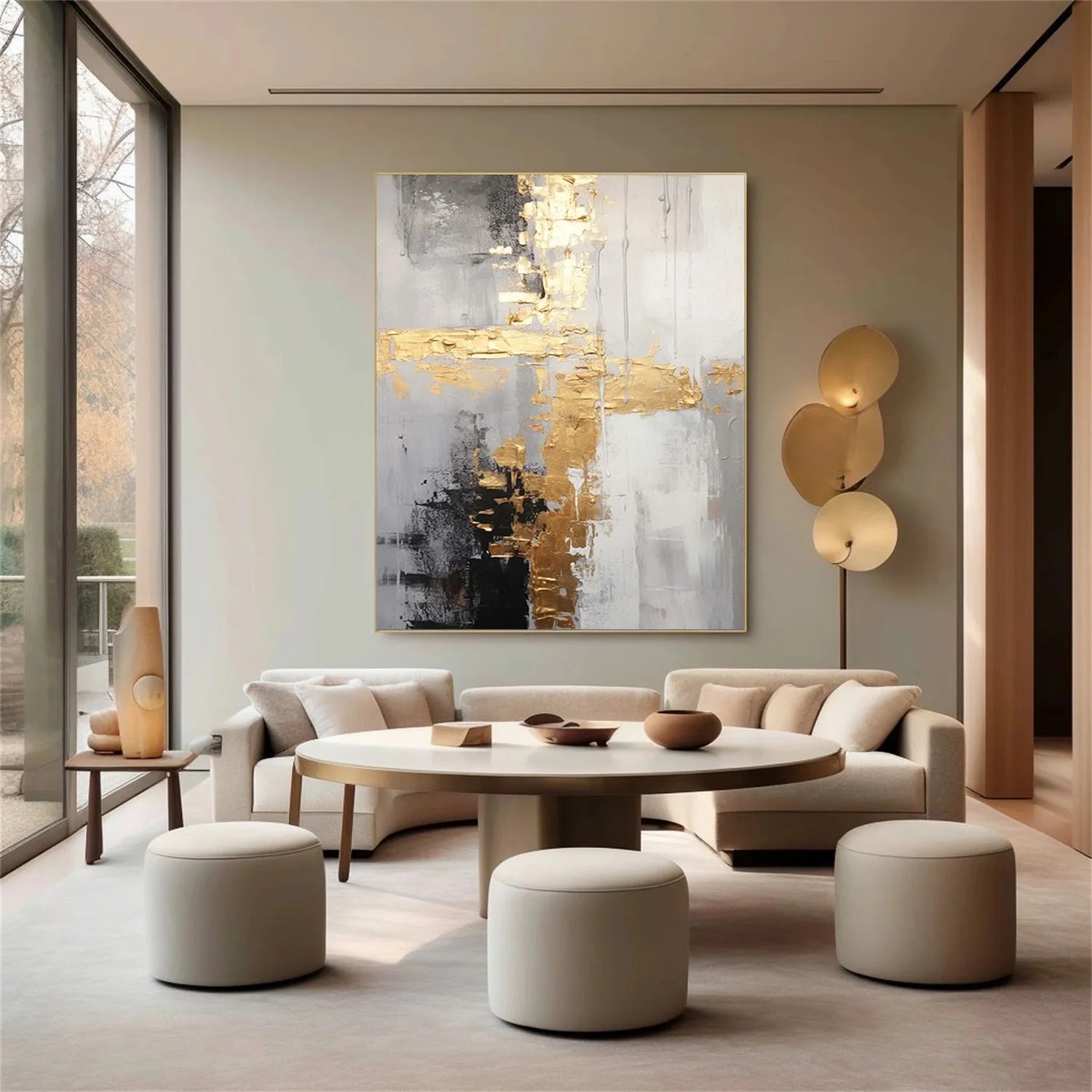 Abstract Canvas Art #WS648