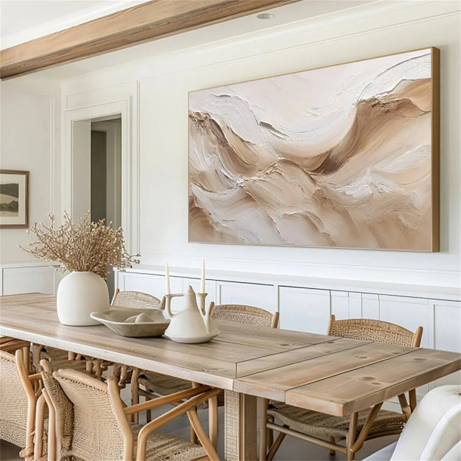 Minimalist Textured Canvas Art #MM372