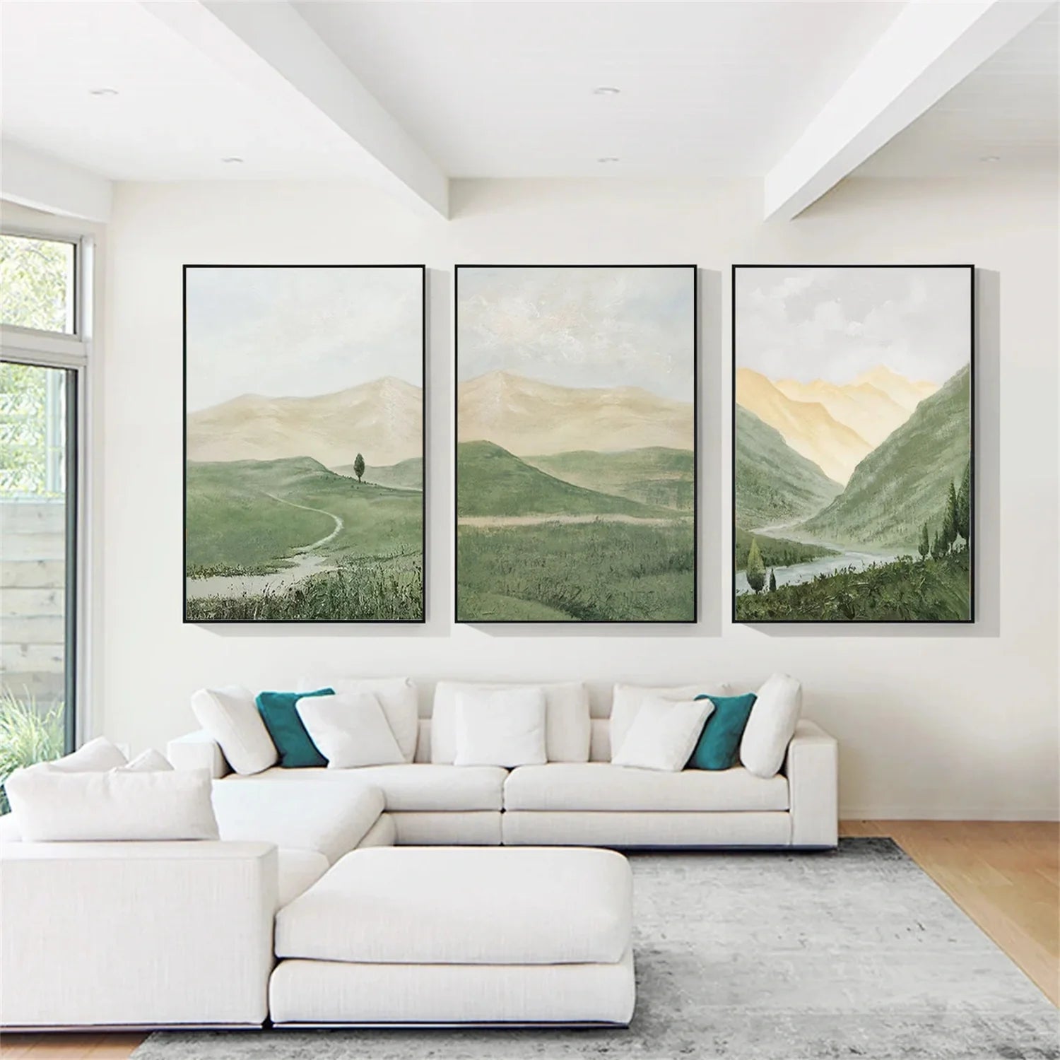 Minimalist Mountain Canvas Art Set of 3 #MM260