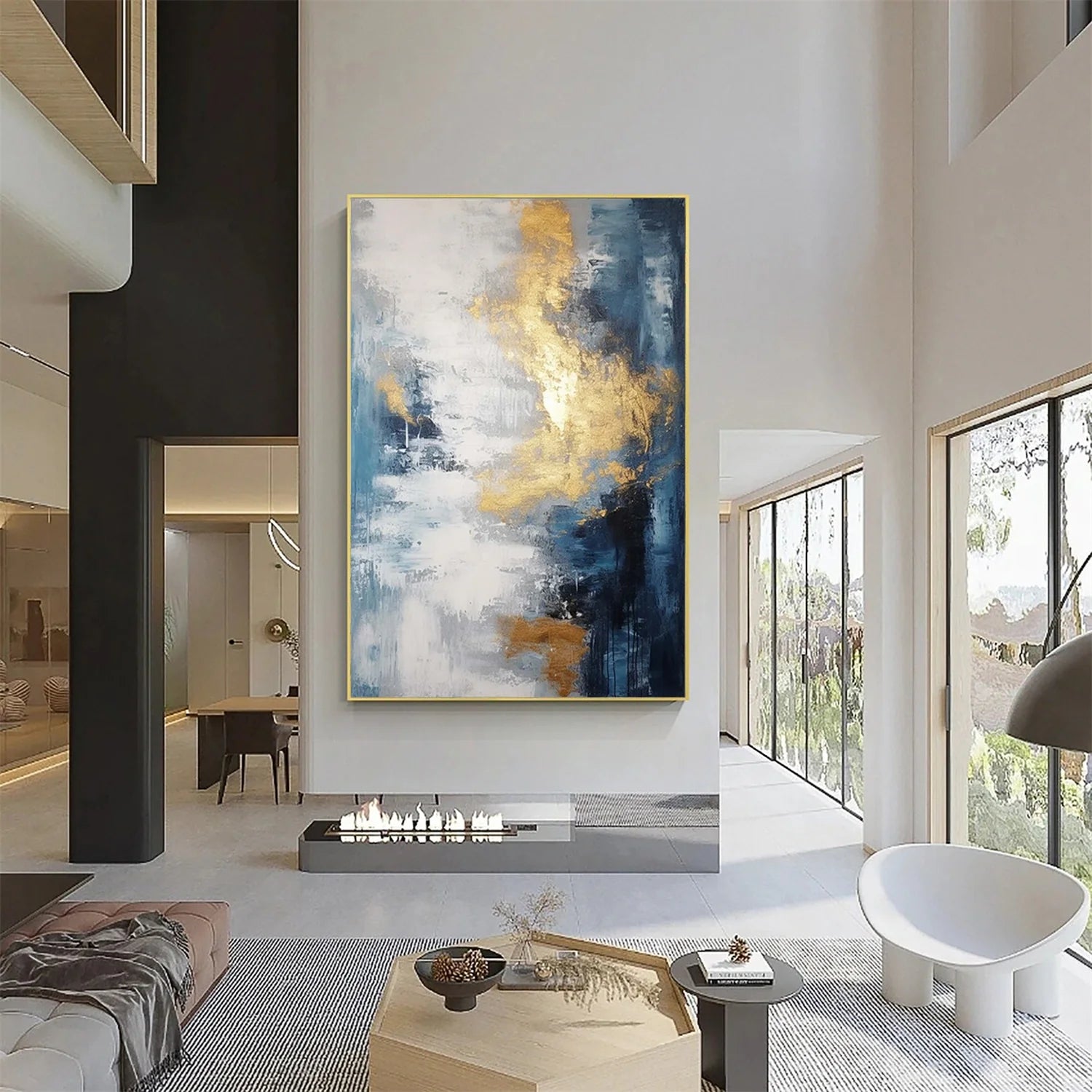 Abstract Canvas Art #WS649