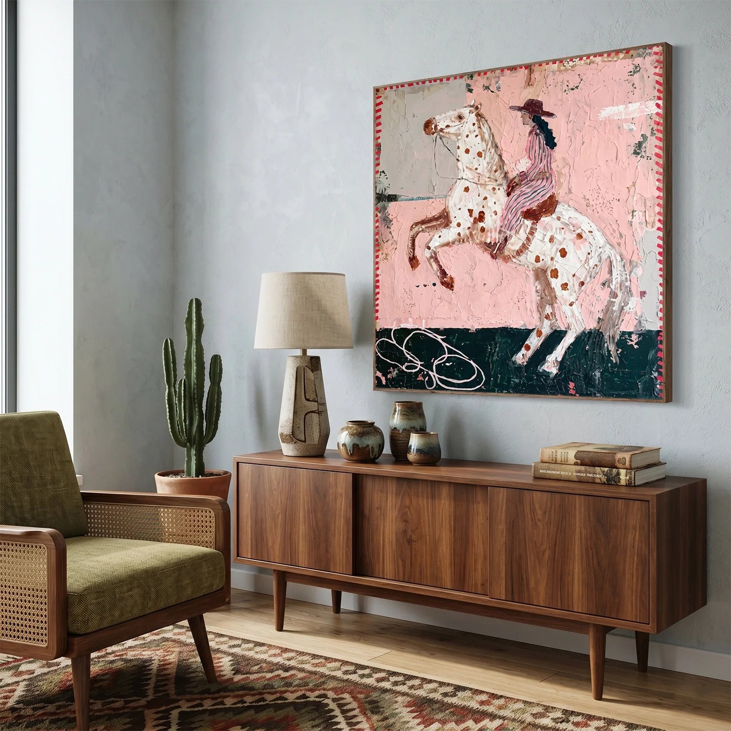 Vintage Americana Art #VA095