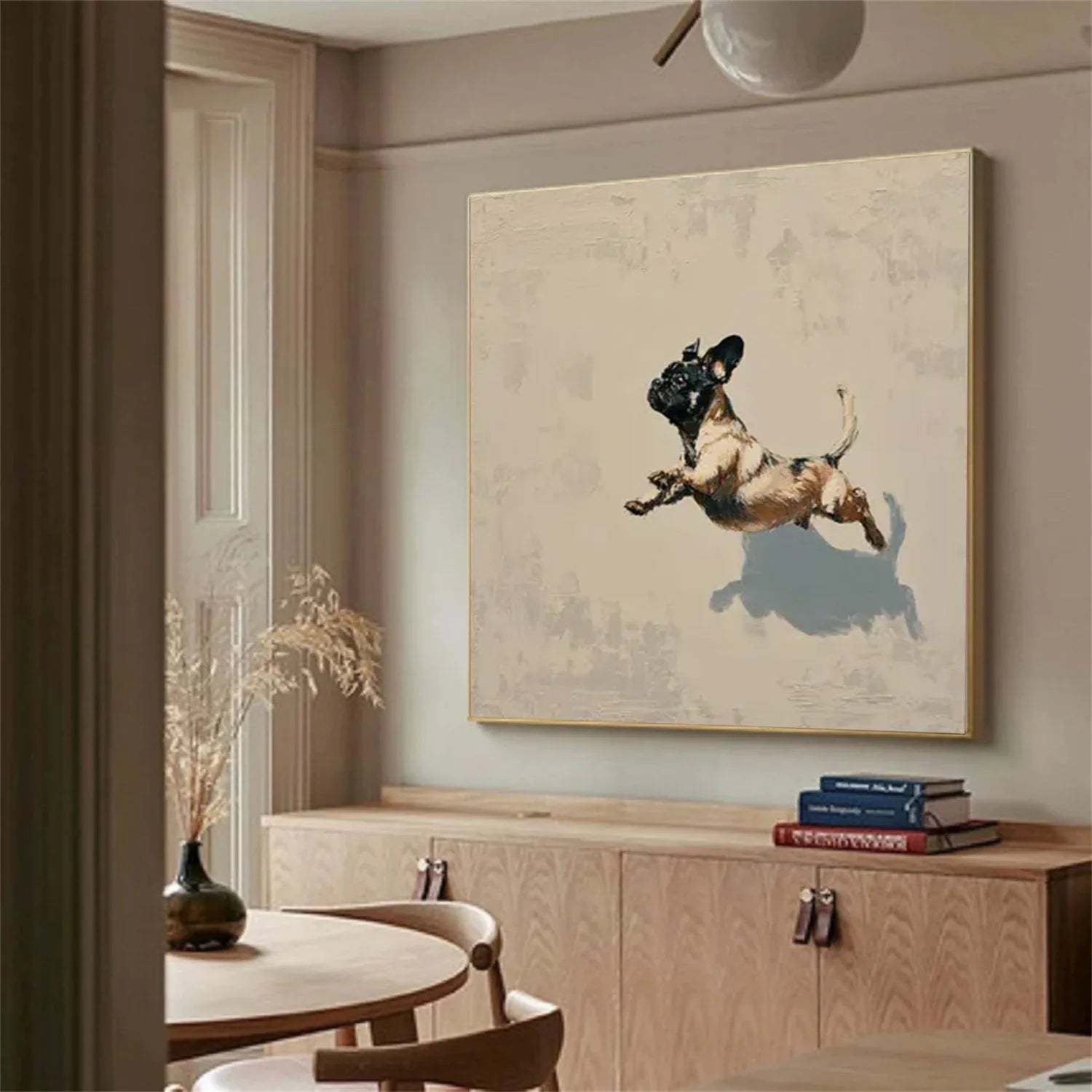 Abstract Animal Dog Wall Art #AL161