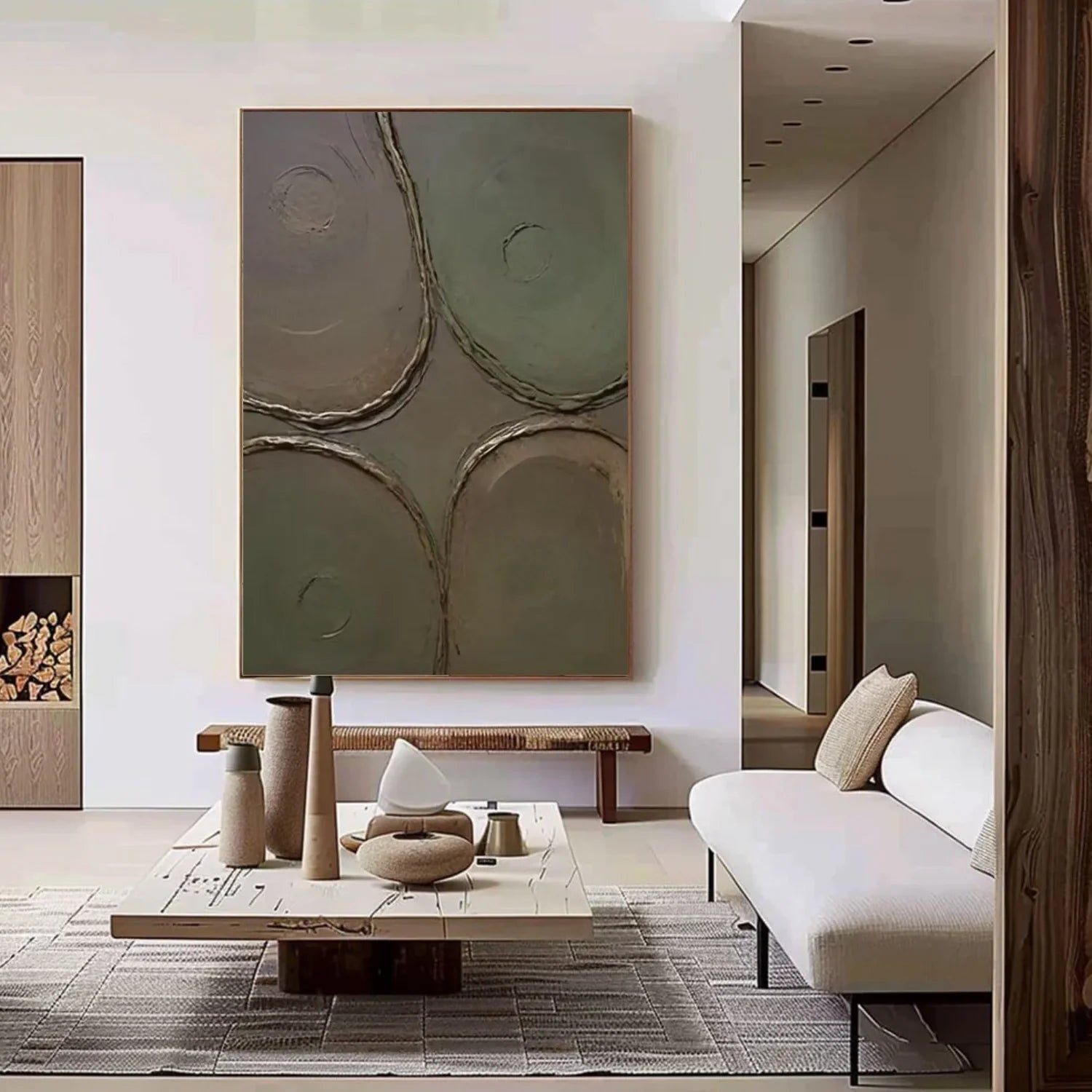Minimalist Textured Canvas Art Set of 3 #MM309