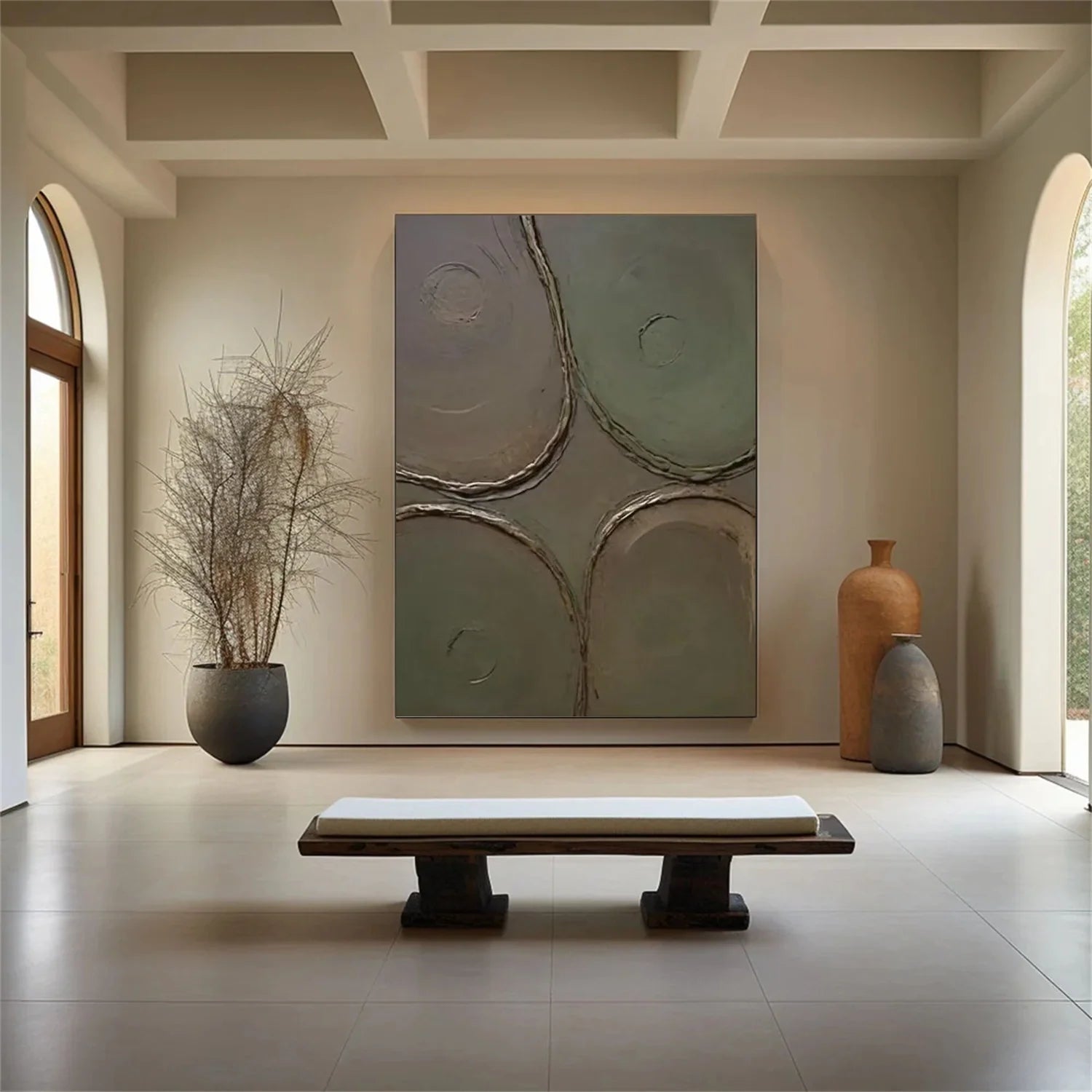 Minimalist Textured Canvas Art Set of 3 #MM309