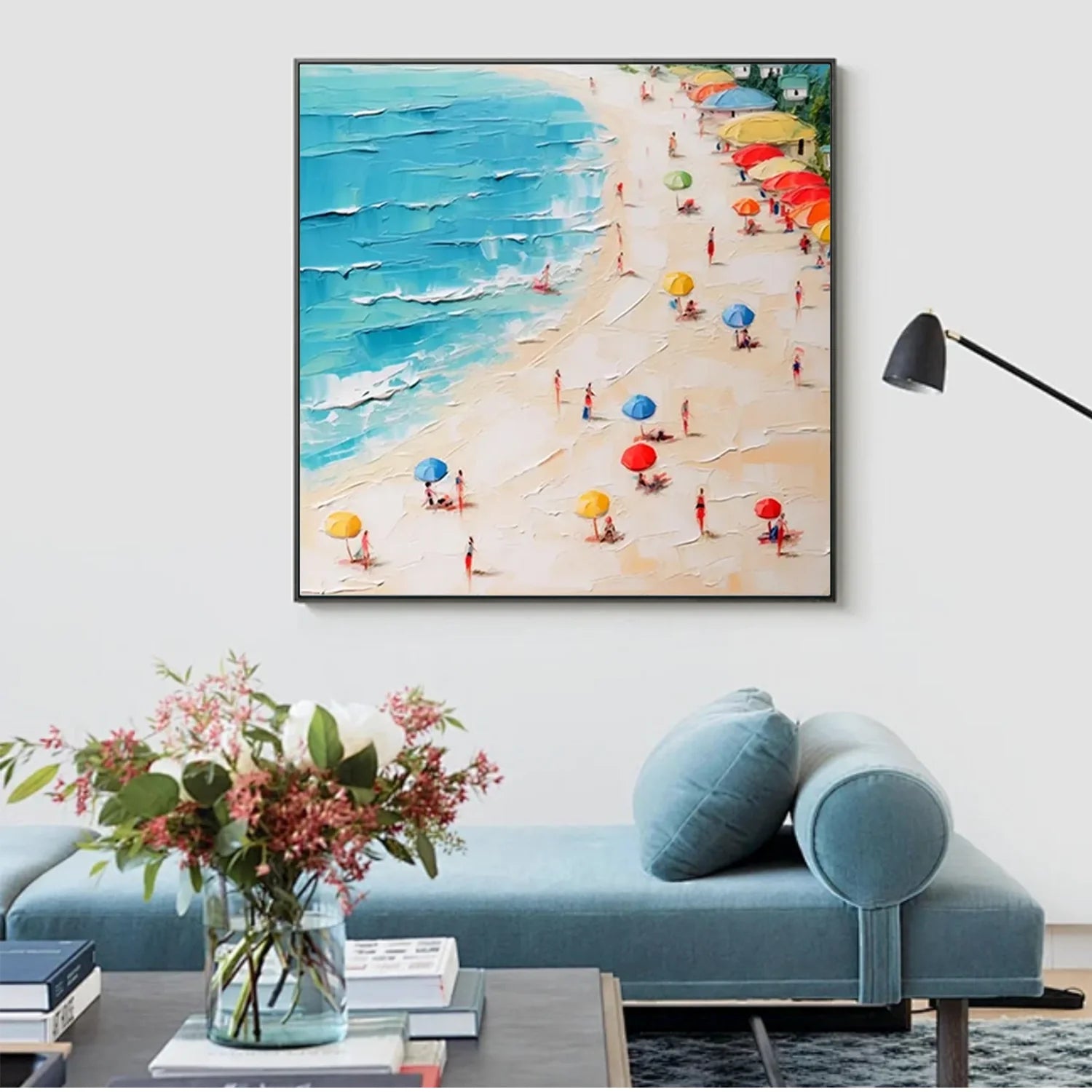 Swimming Sport Textured Wall Art #SA028
