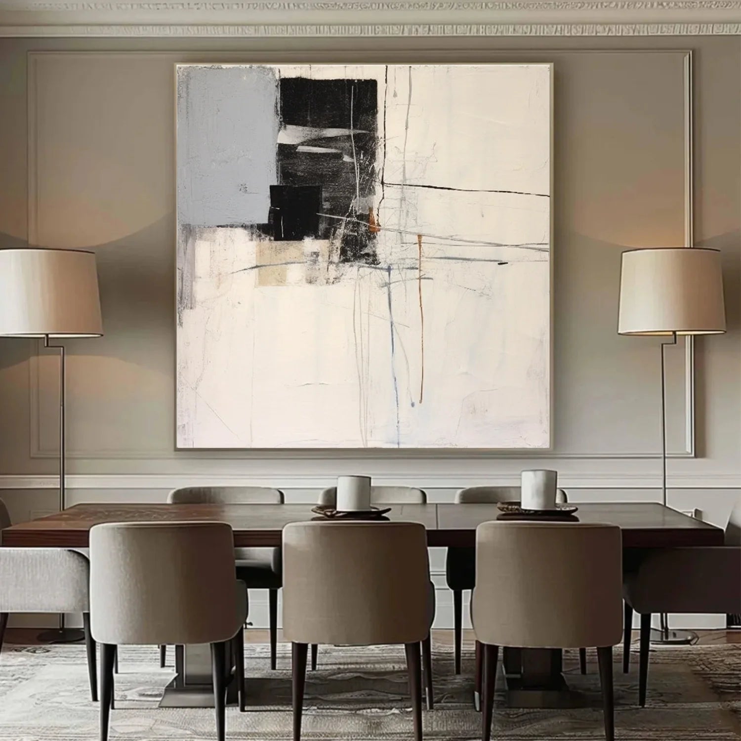 Abstract Canvas Art #WS678