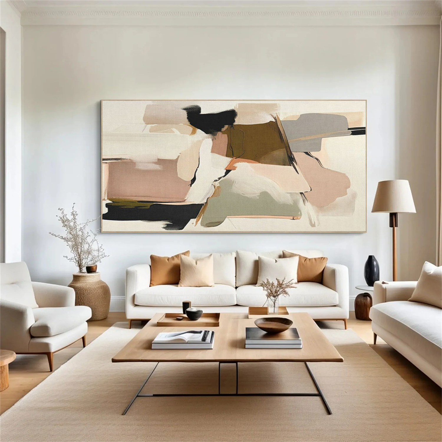Abstract Canvas Art #WS661