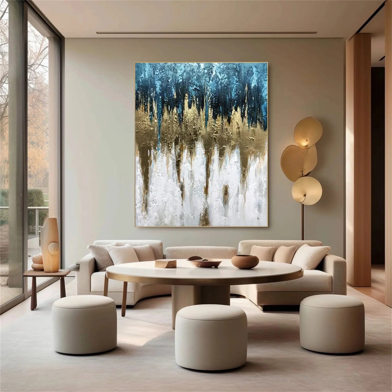 Abstract Canvas Art #WS692