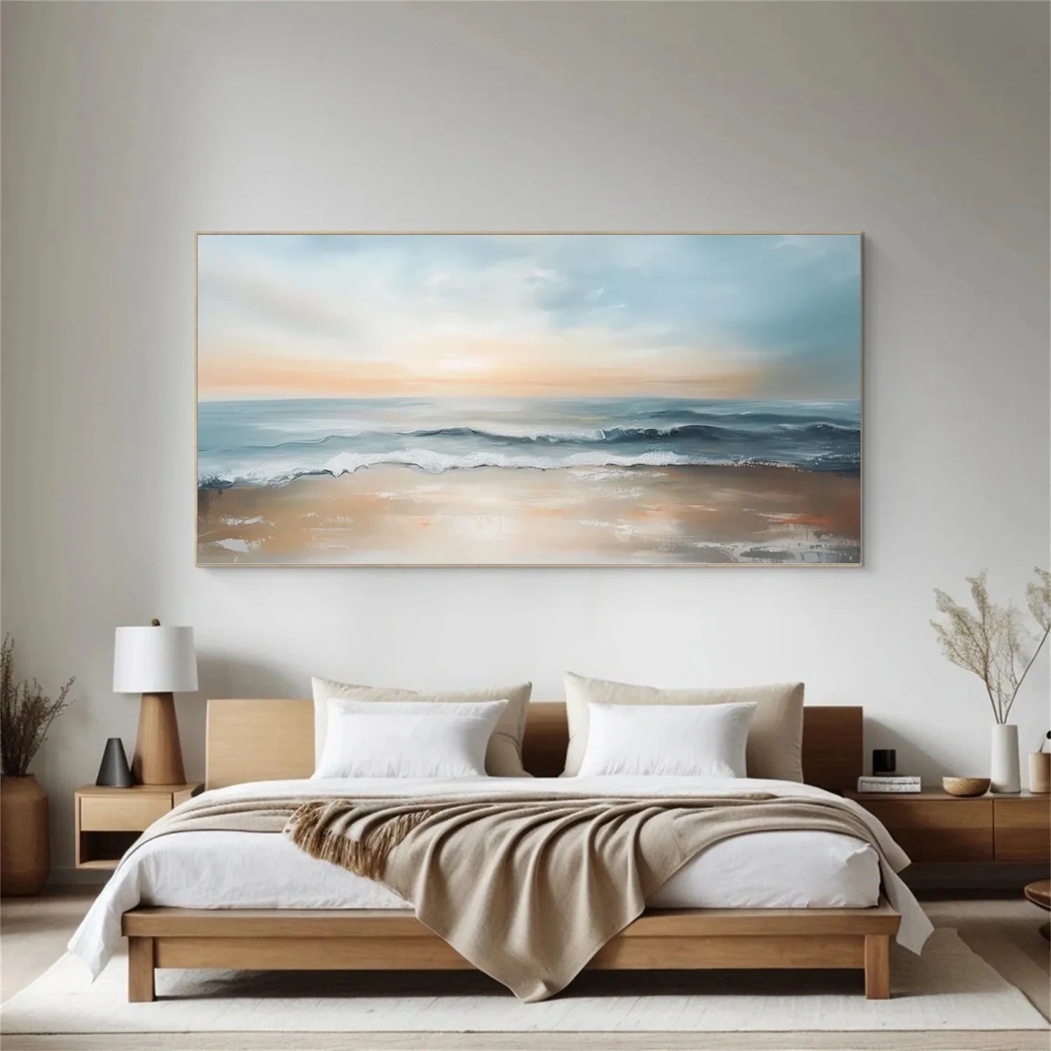 Sea & Sky Abstract Wall Art #MS136