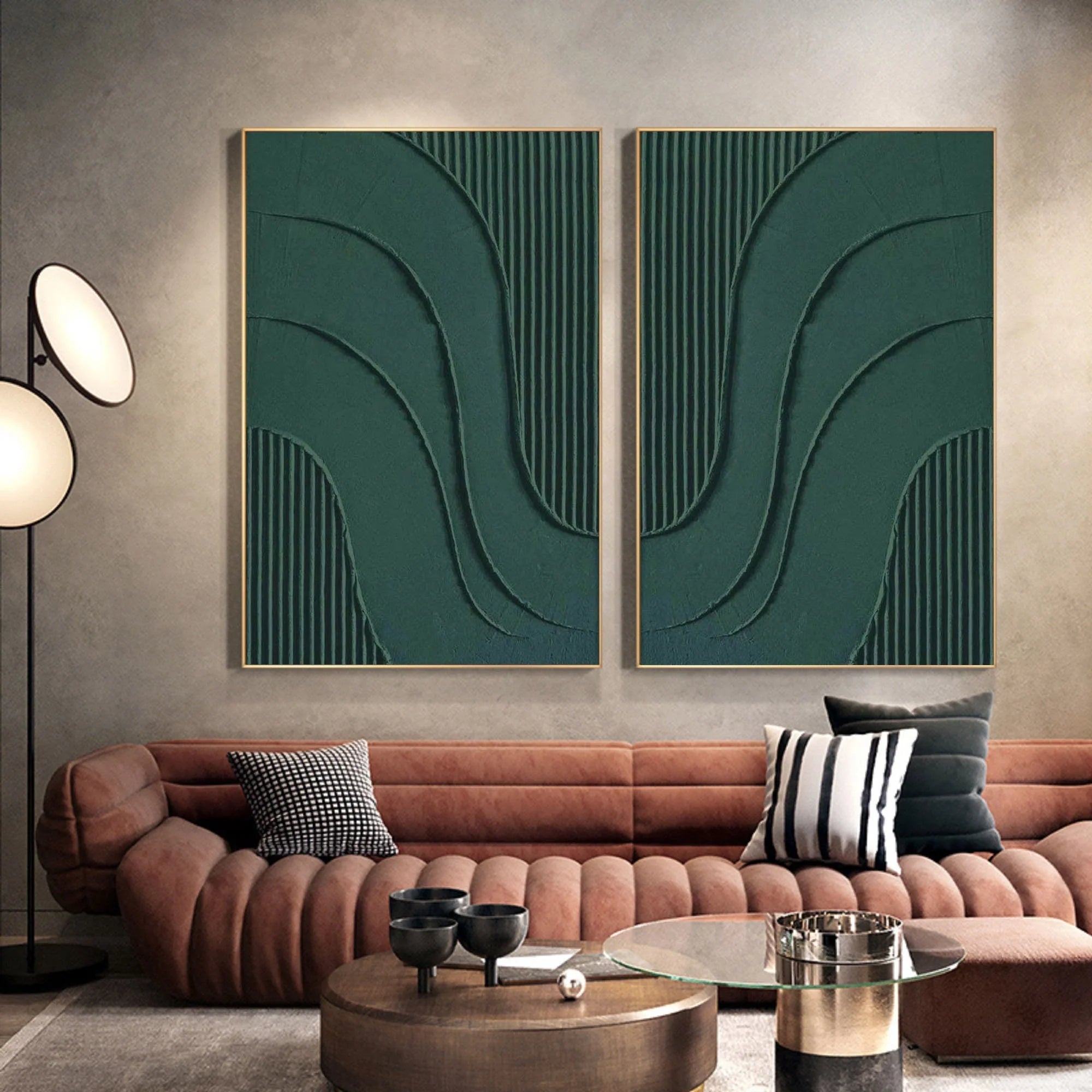 Abstract Tranquility Set of 2 #WS017