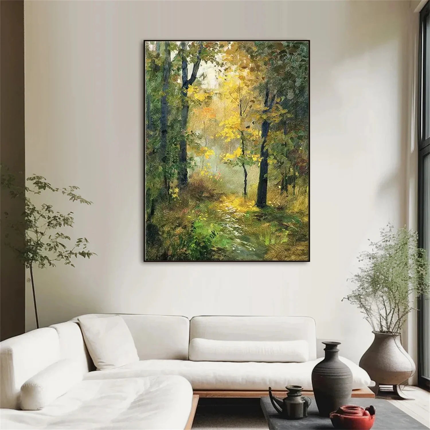 Flower & Tree Abstract Wall Art #ML142