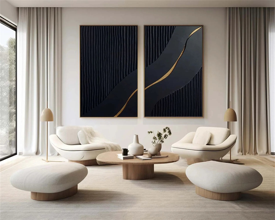 Minimalist Zen Set of 2 #MZ081