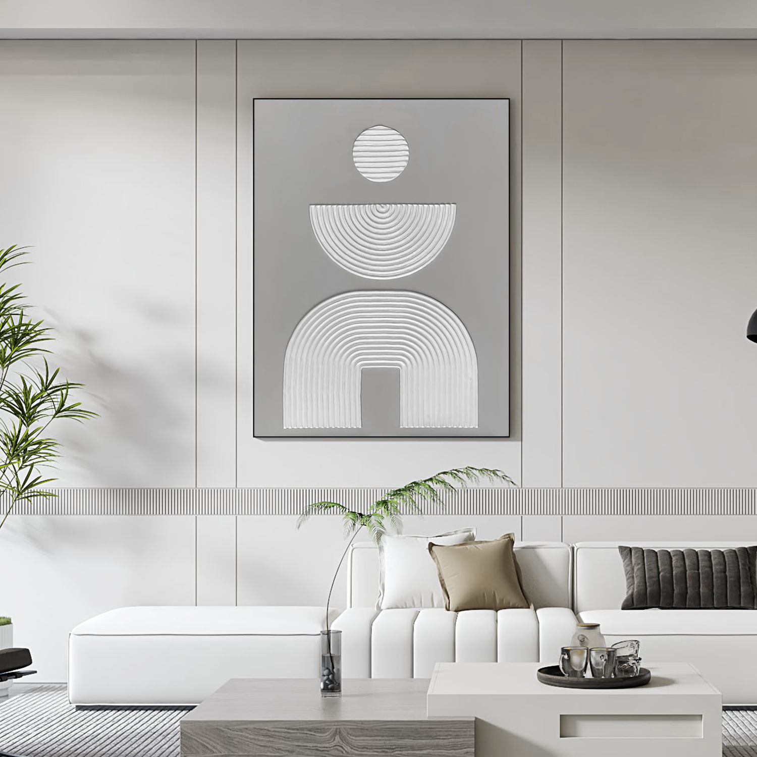 Minimalist Textured Canvas Art #MM275