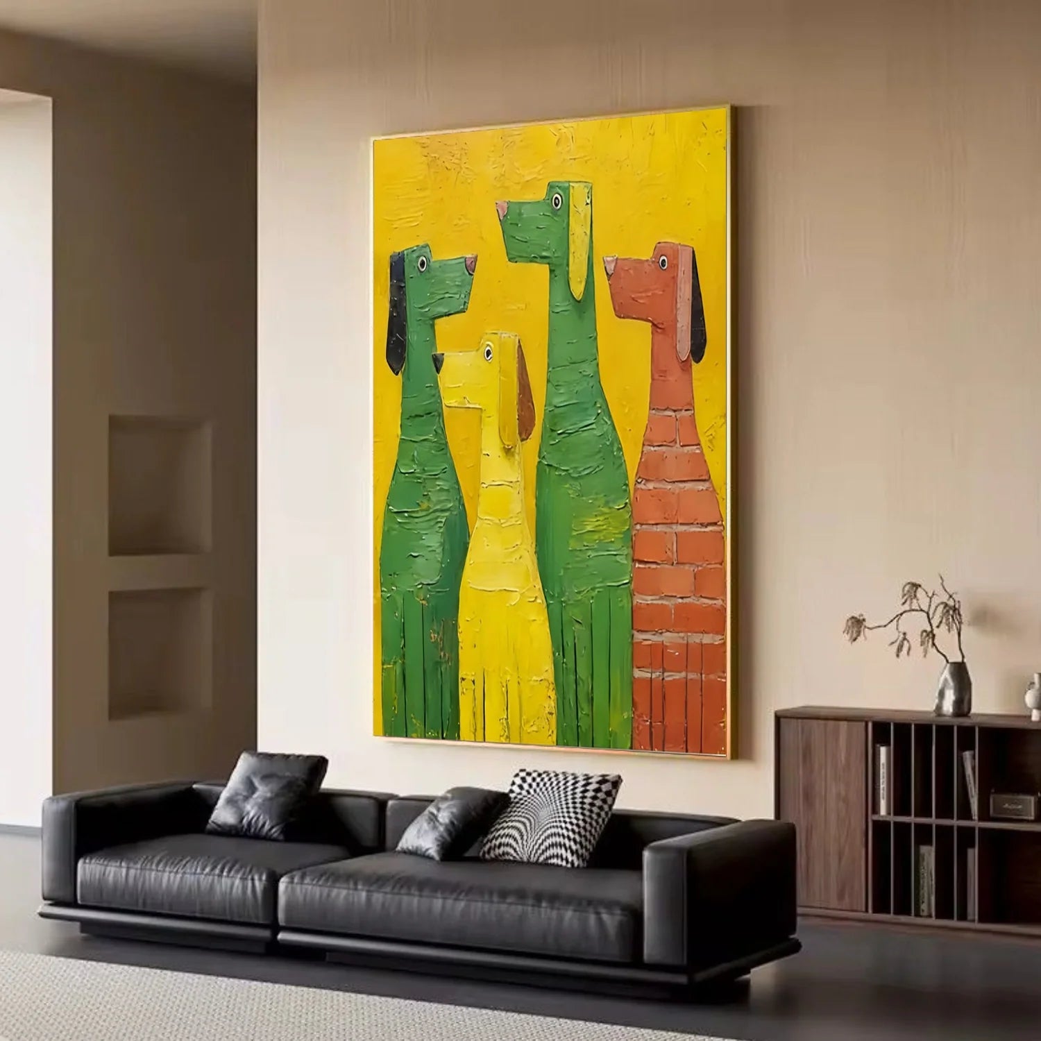 Abstract Animal Wall Art #AL201