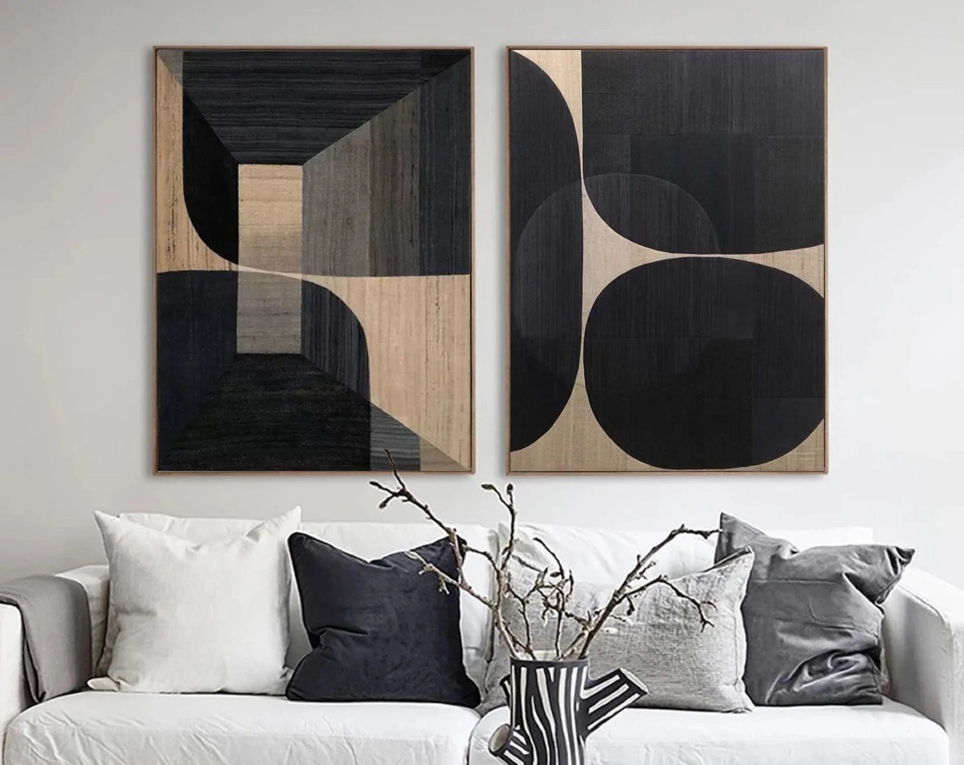 Abstract Tranquility Set of 2 #WS029